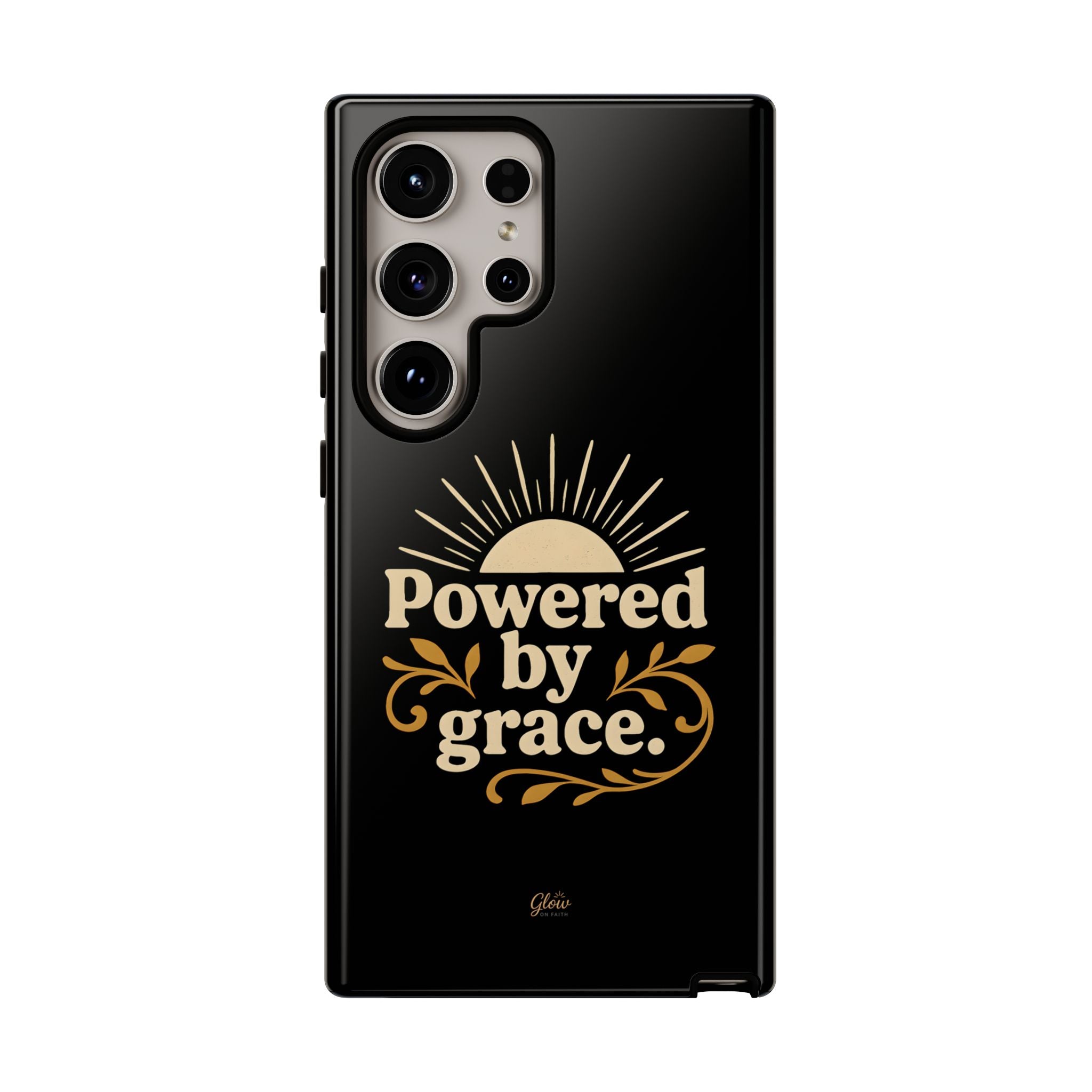Powered by Grace | Phone Case