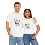 Dios es mi luz. — Salmos 27:1 | Unisex Cotton Tee