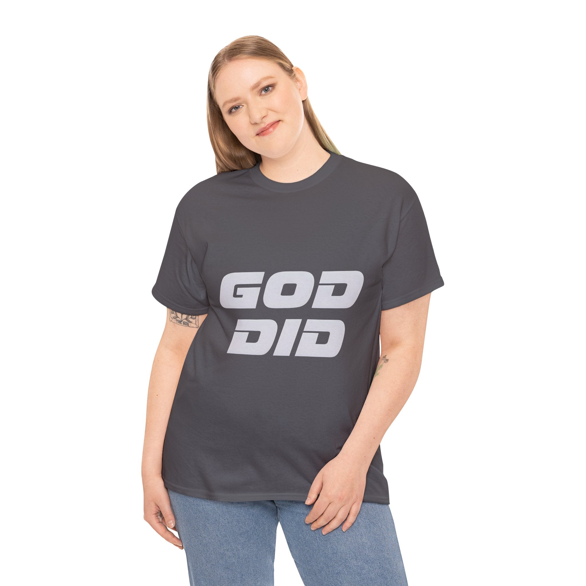 God Did | Unisex Heavy Cotton Tee
