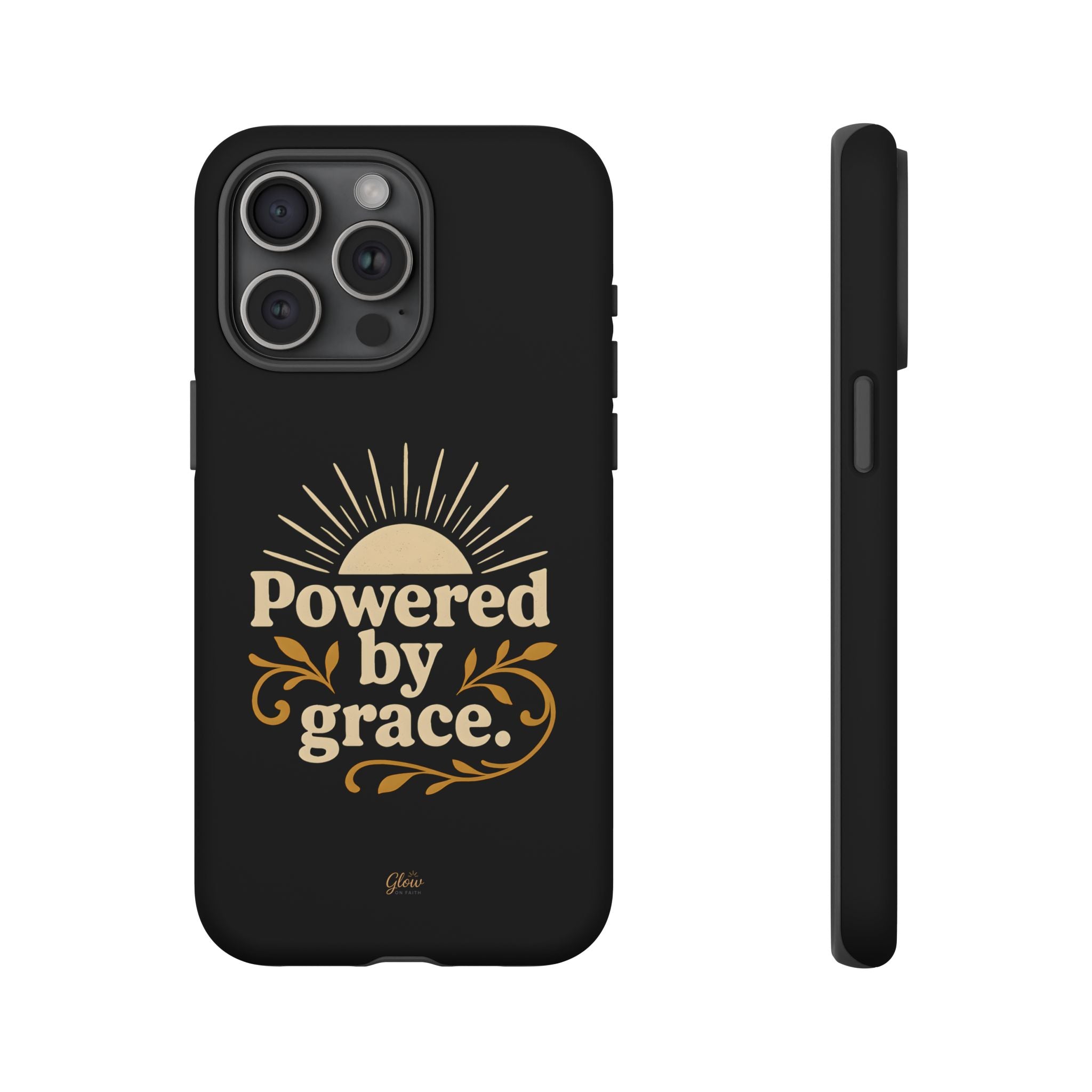 Powered by Grace | Phone Case