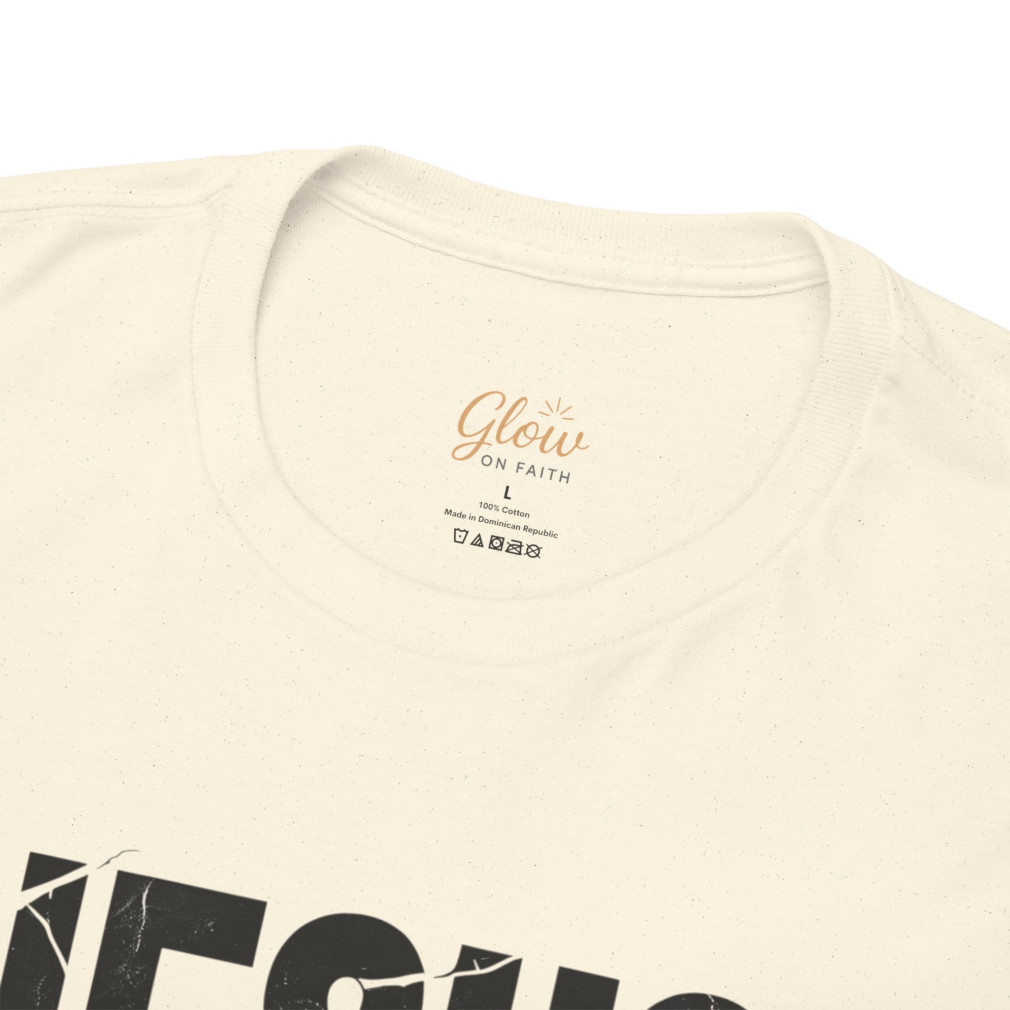 Jesus Never Fails | Unisex Heavy Cotton Tee