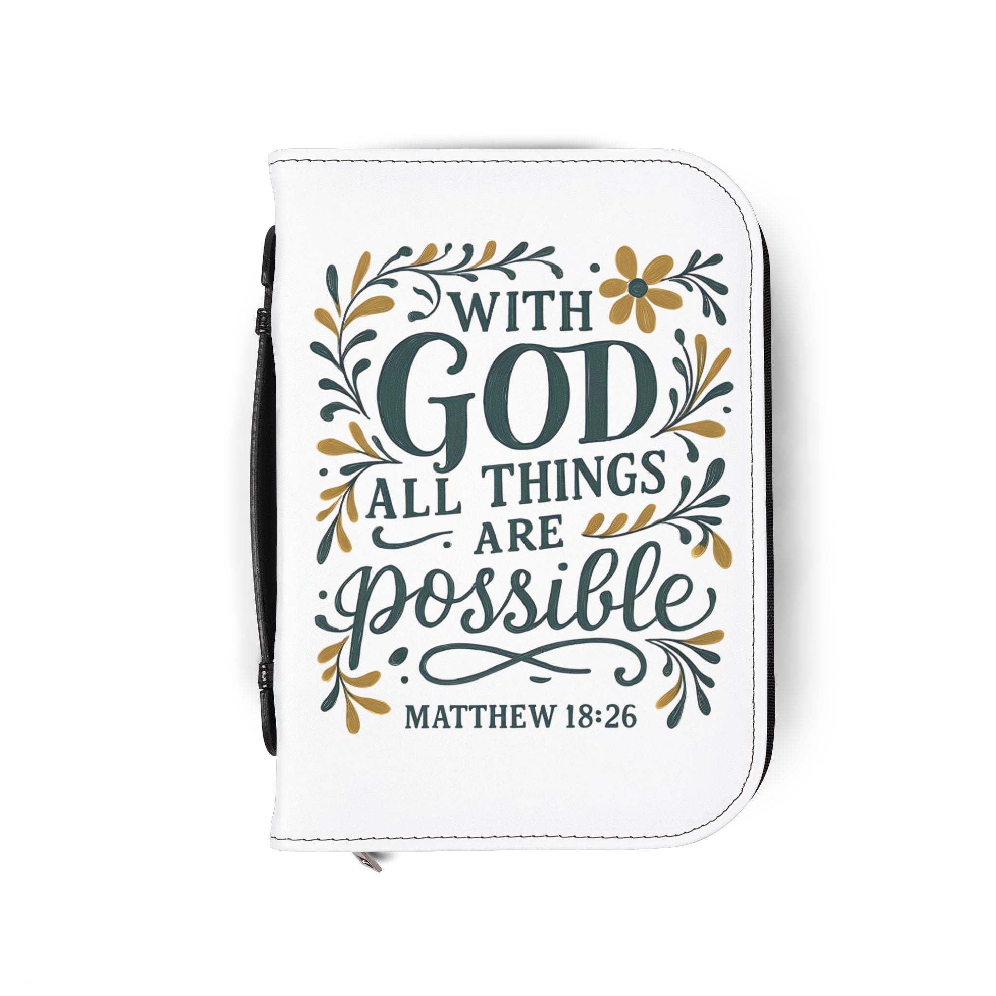 With God all things are possible. – Matthew 19:26 | Bible Cover