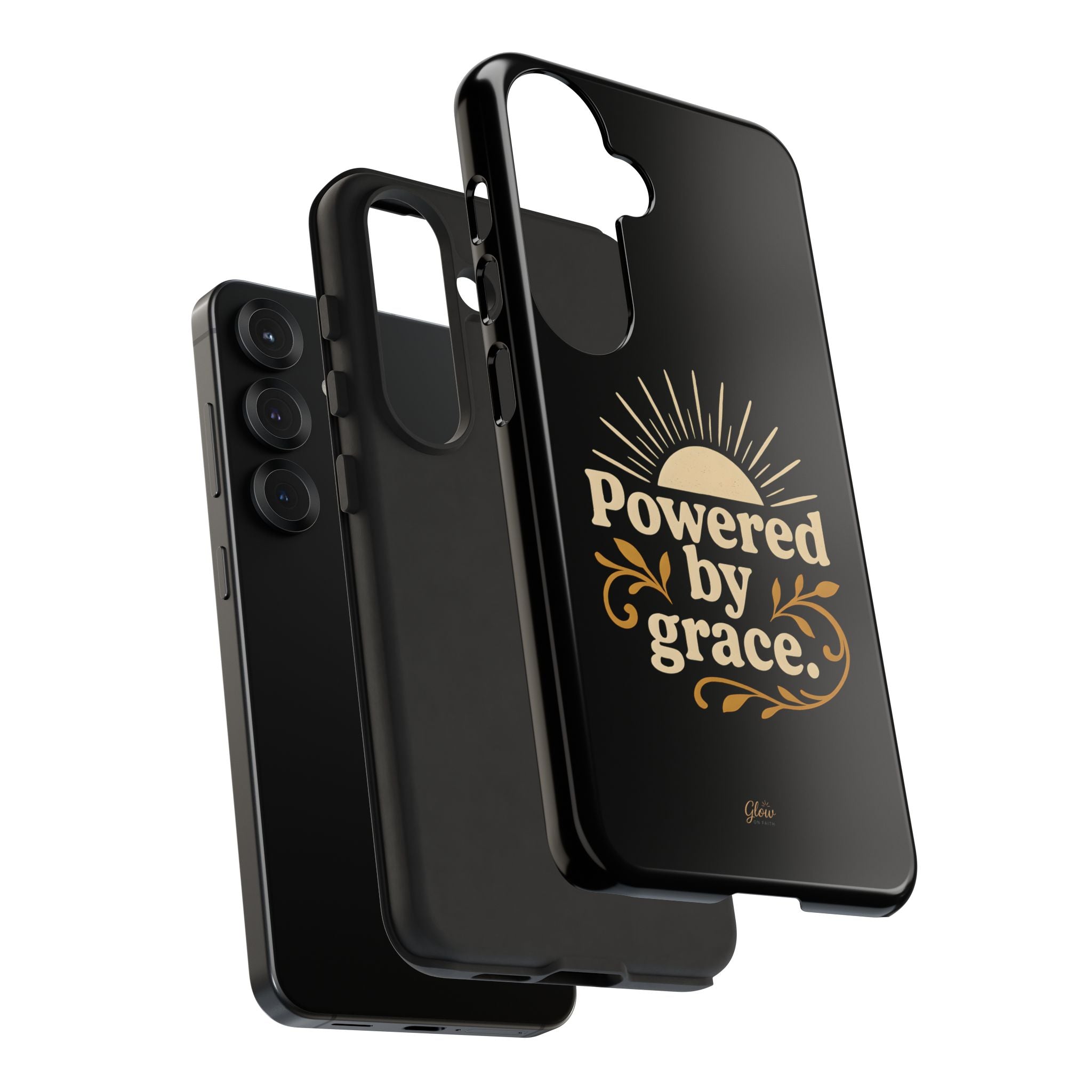 Powered by Grace | Phone Case