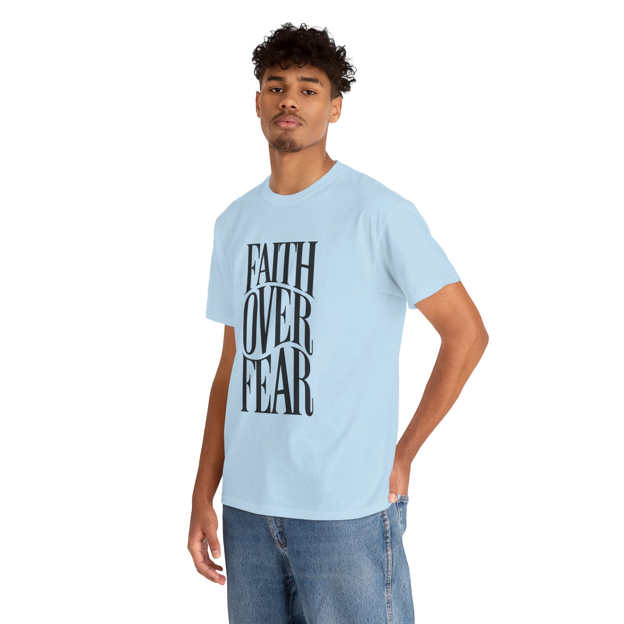 Faith Over Fear | Unisex Cotton Tee
