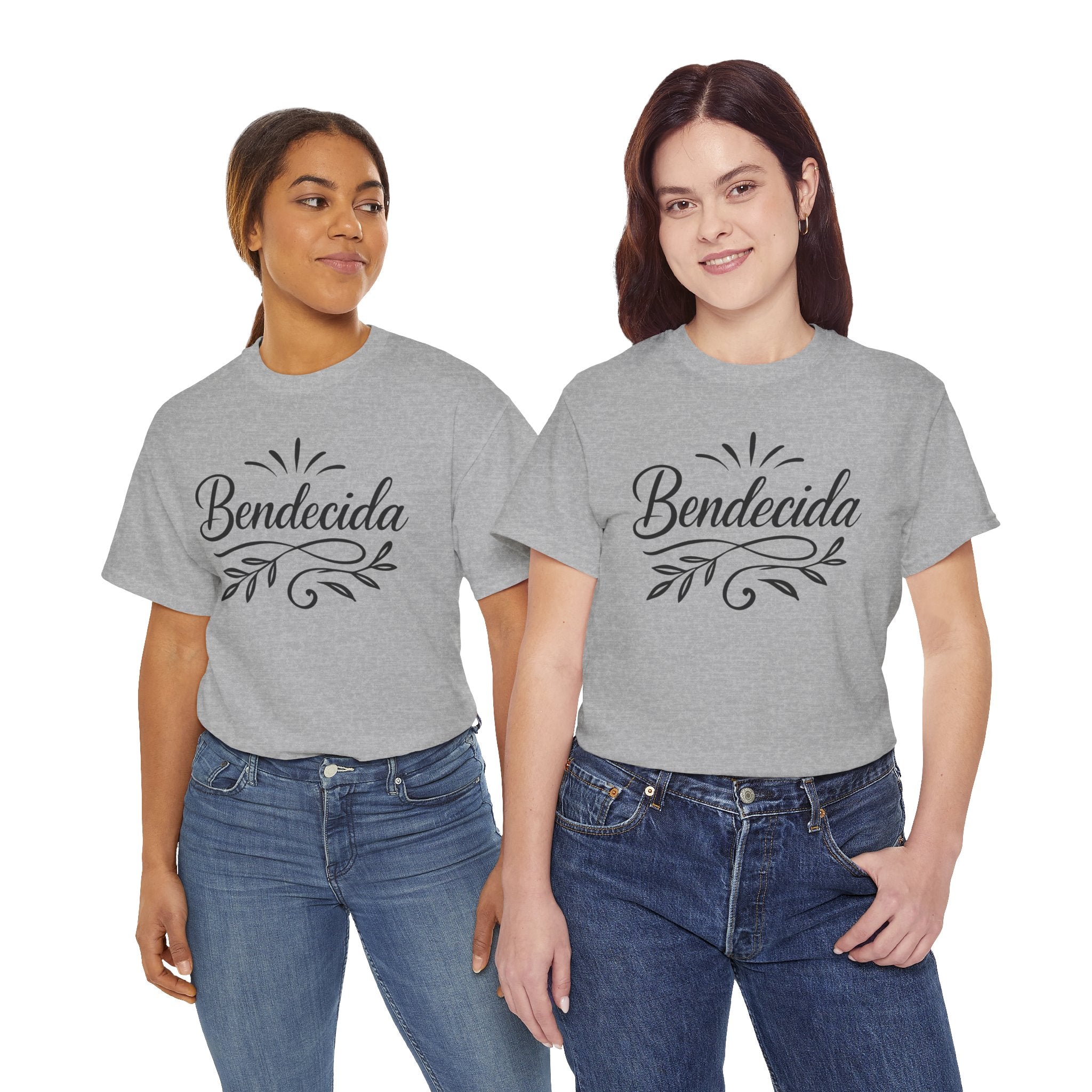 Bendecida (Blessed feminine) | Unisex Heavy Cotton Tee