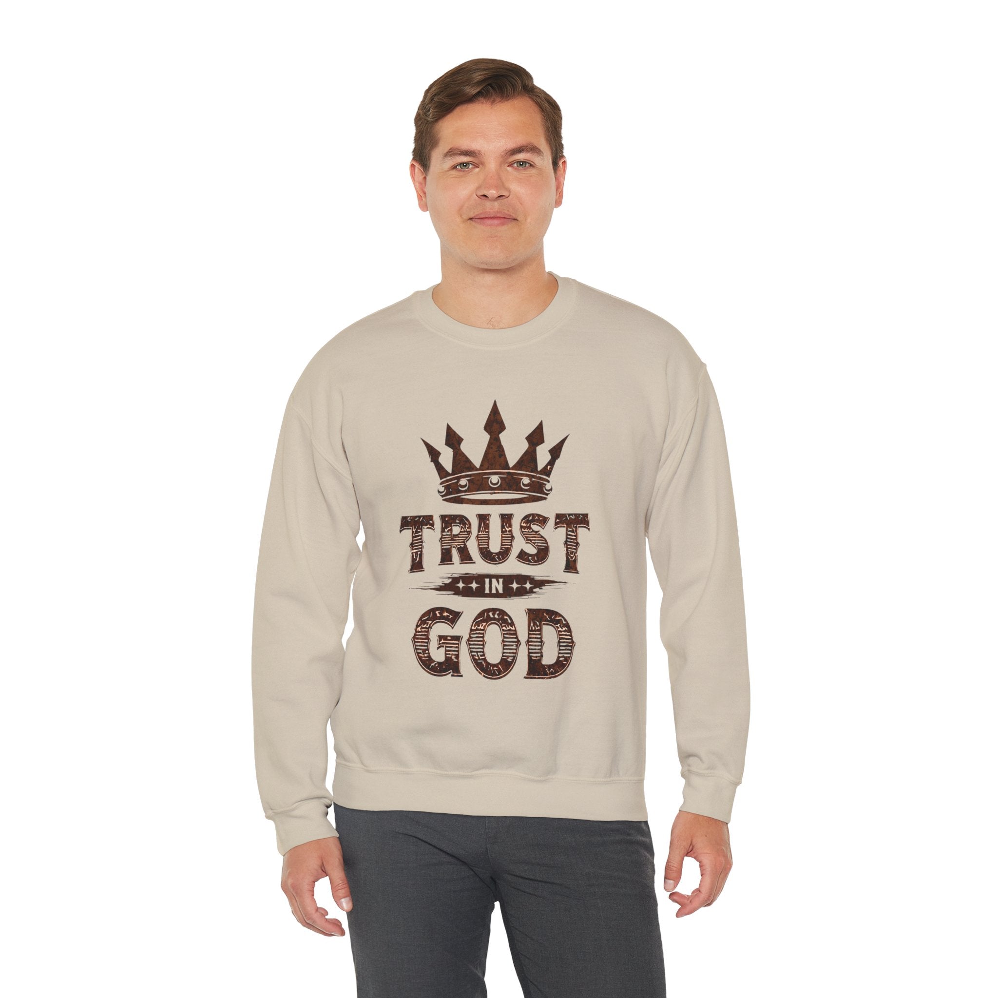 Trust in God | Unisex Crewneck Sweatshirt
