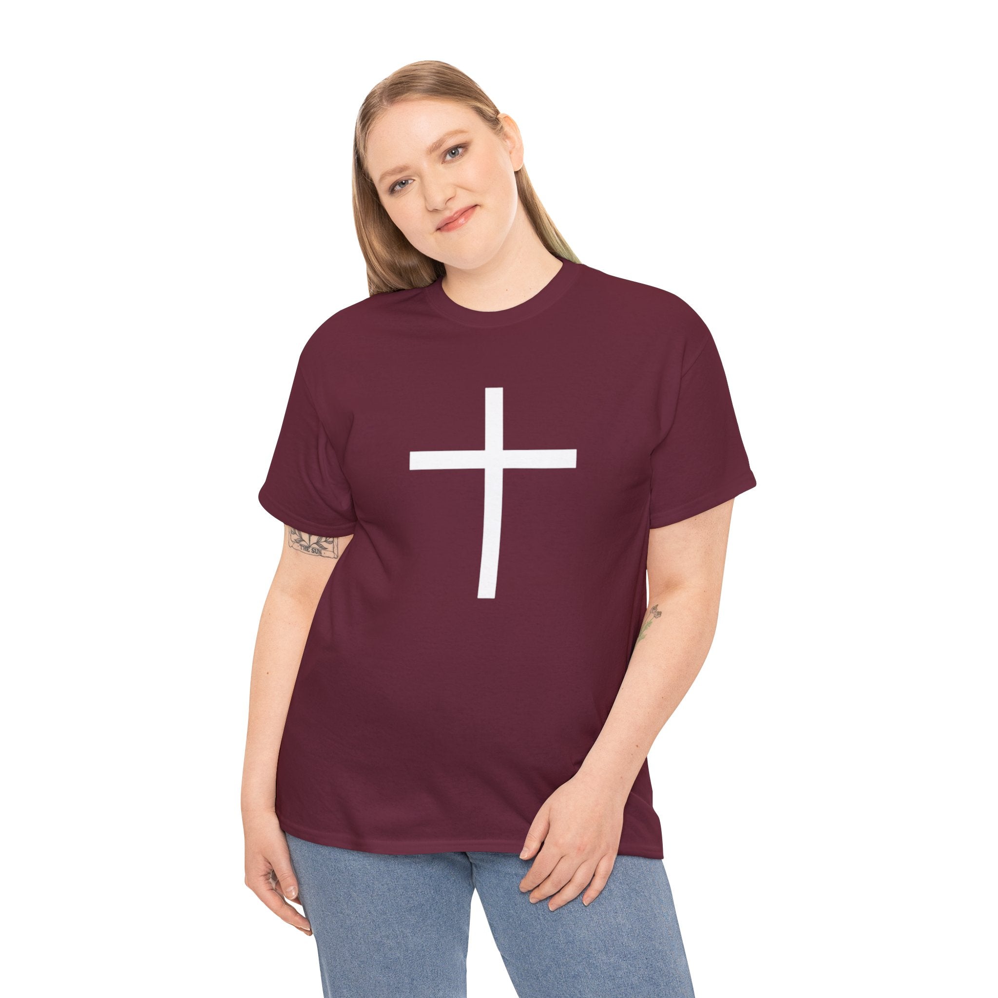 Cross | Unisex Heavy Cotton Tee
