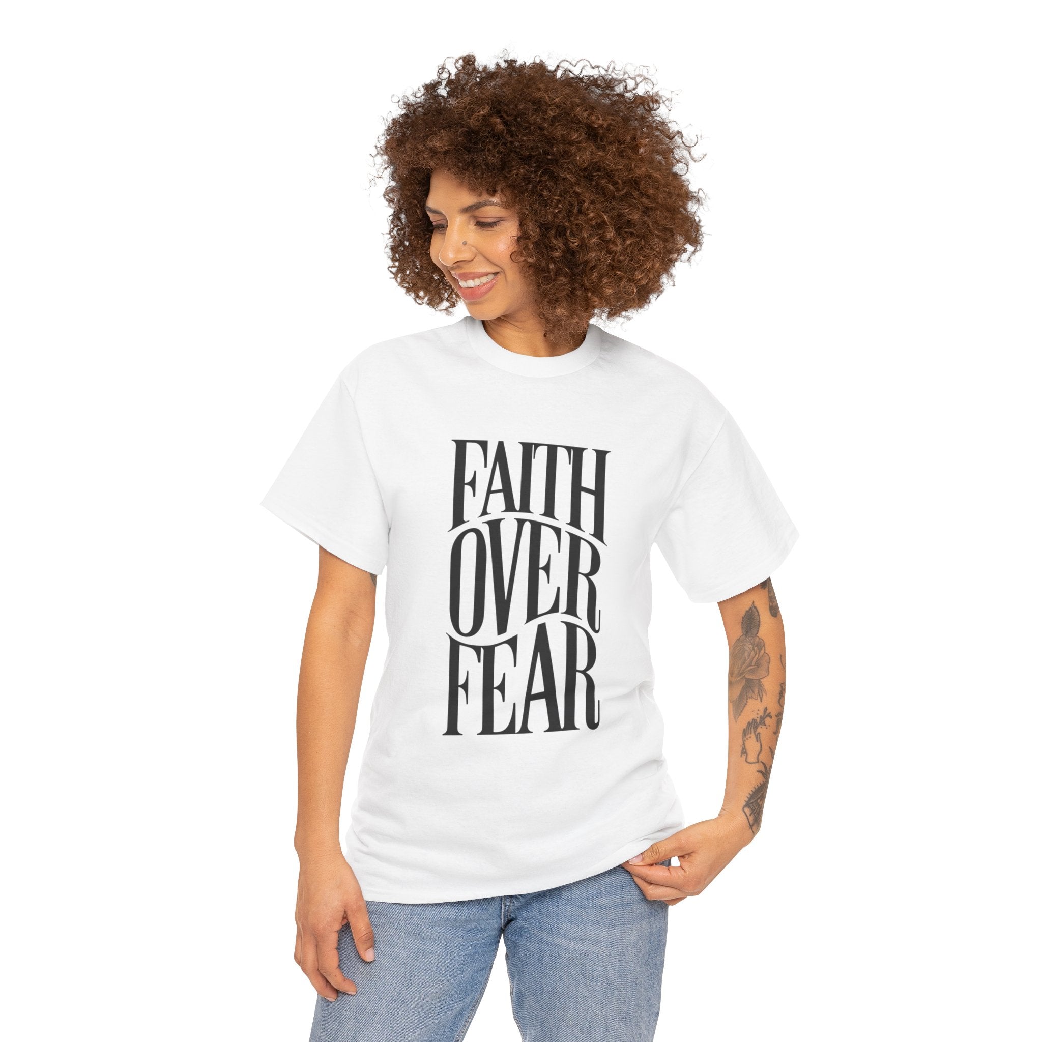 Faith Over Fear | Unisex Cotton Tee