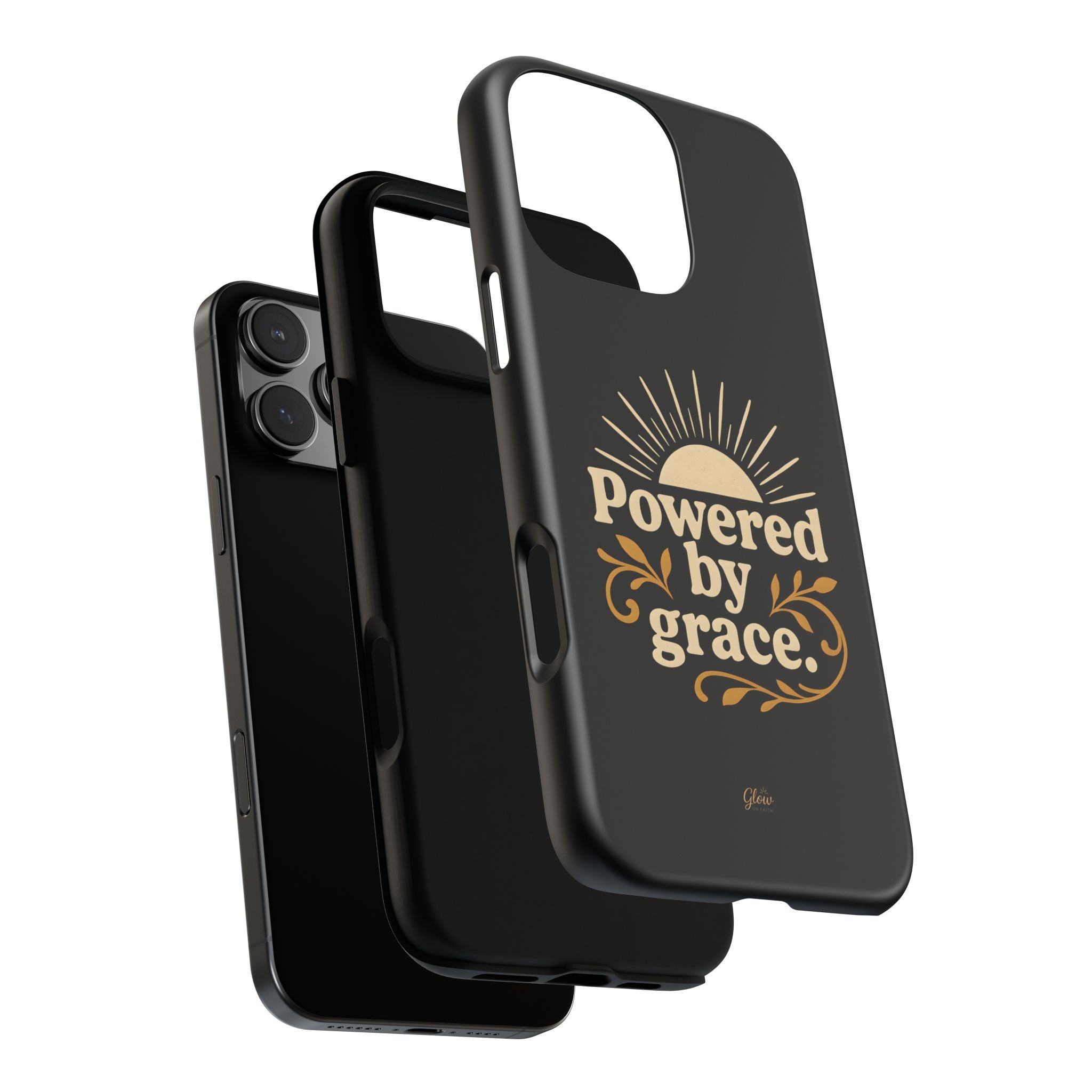 Powered by Grace | Phone Case