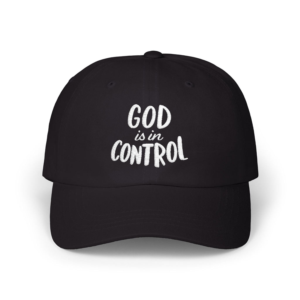 God Is In Control | Classic Dad Cap