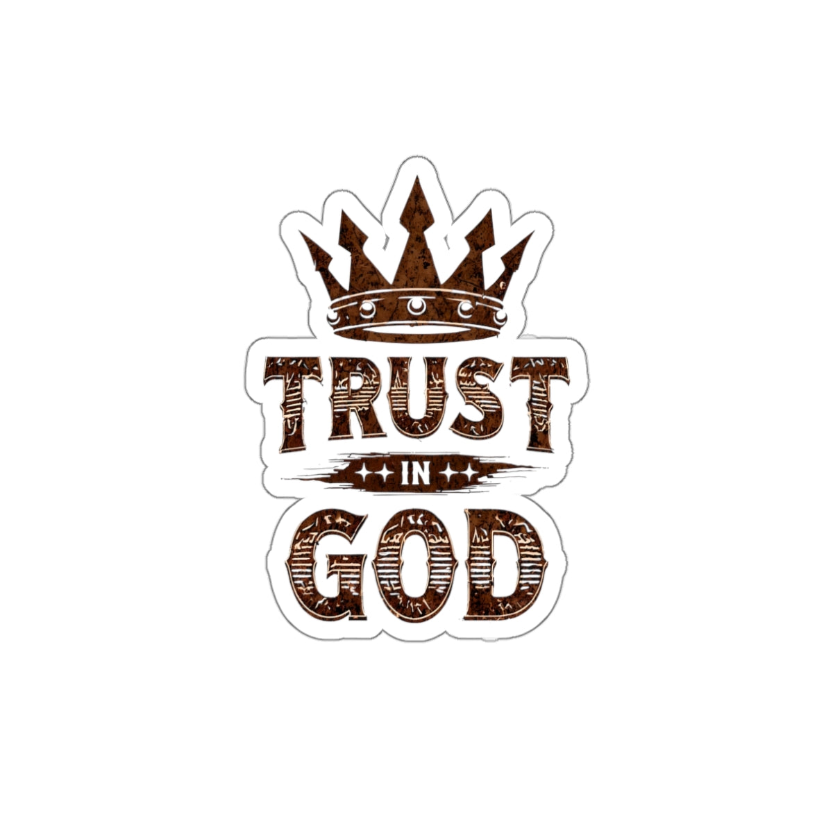 Trust in God Die-Cut Stickers