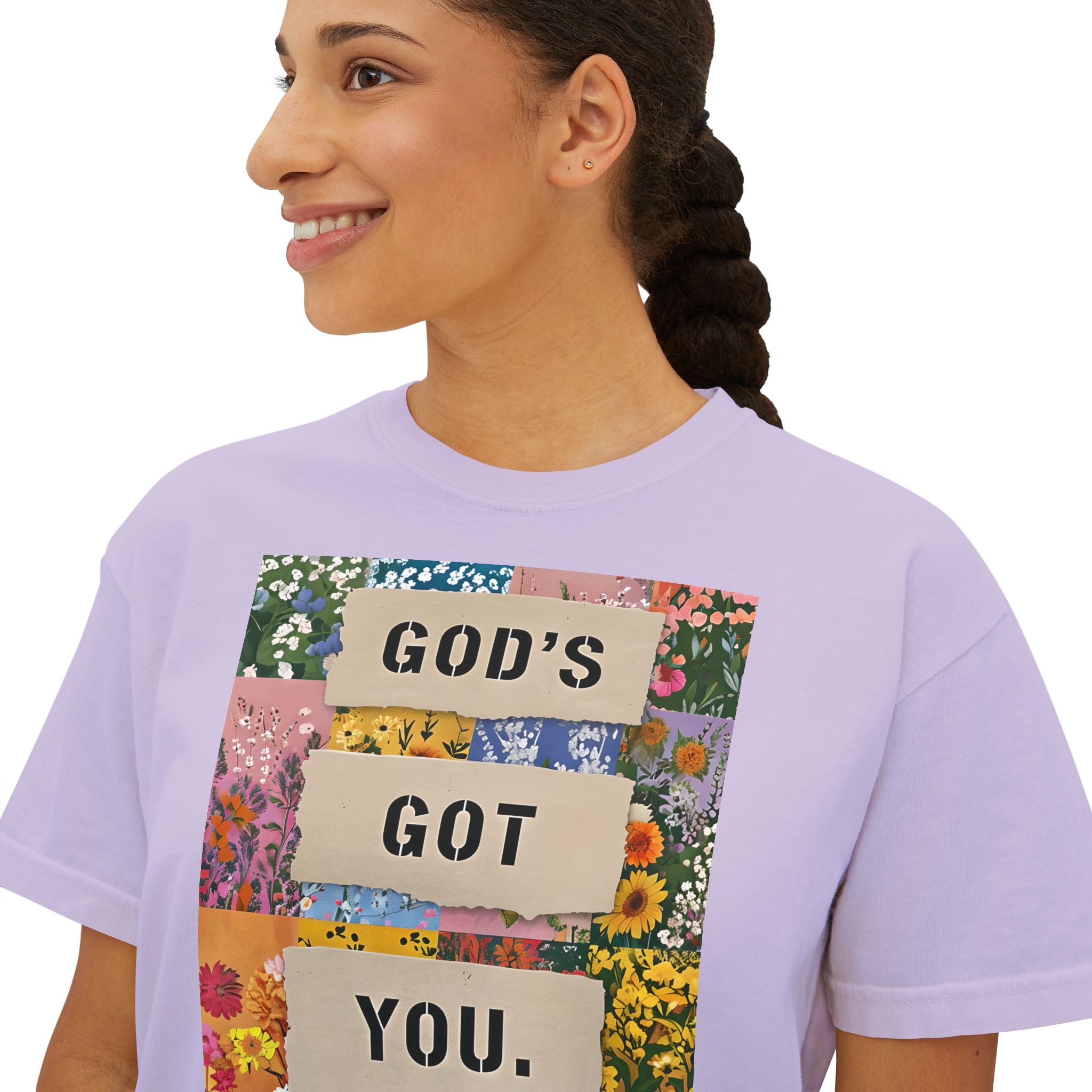 God's Got You | Women's Boxy Tee