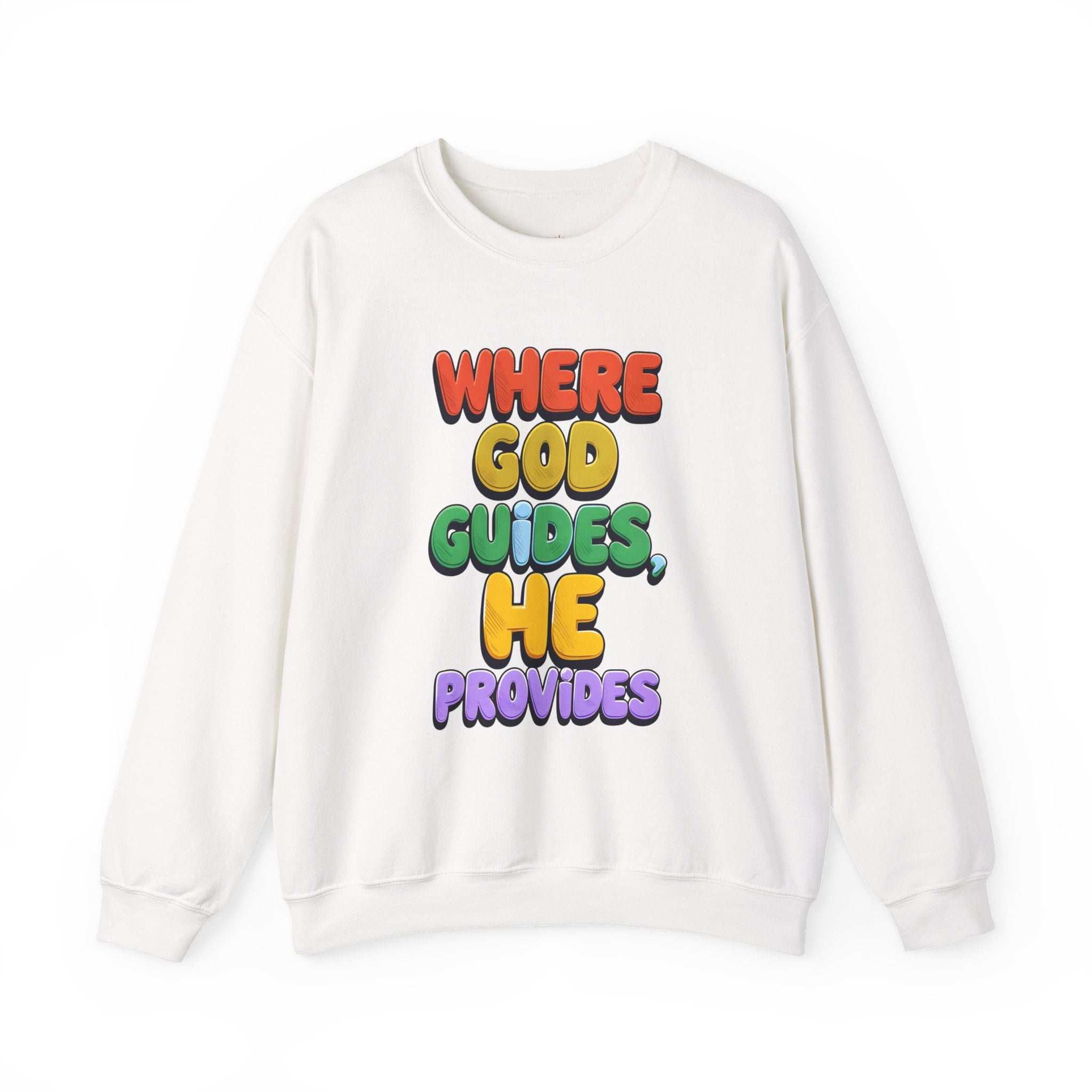 Where God Guides | Unisex Crewneck Sweatshirt