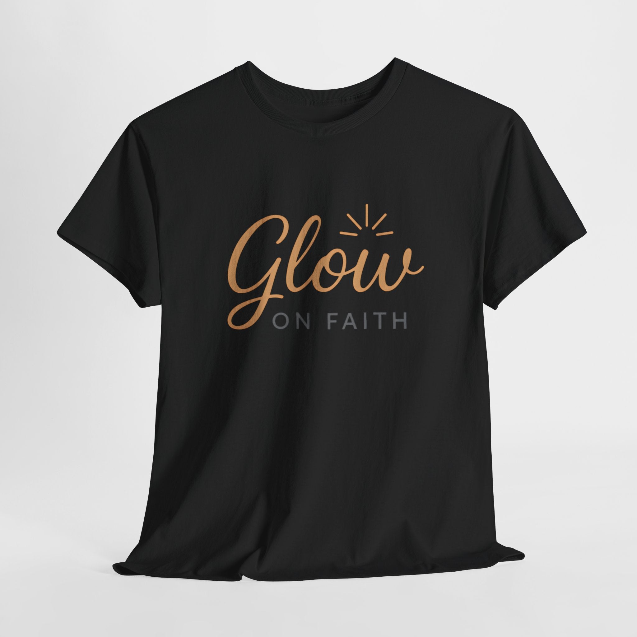 Glow on Faith | Unisex Heavy Cotton Tee