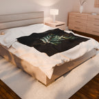 Cross | Cozy Velveteen Plush Blanket