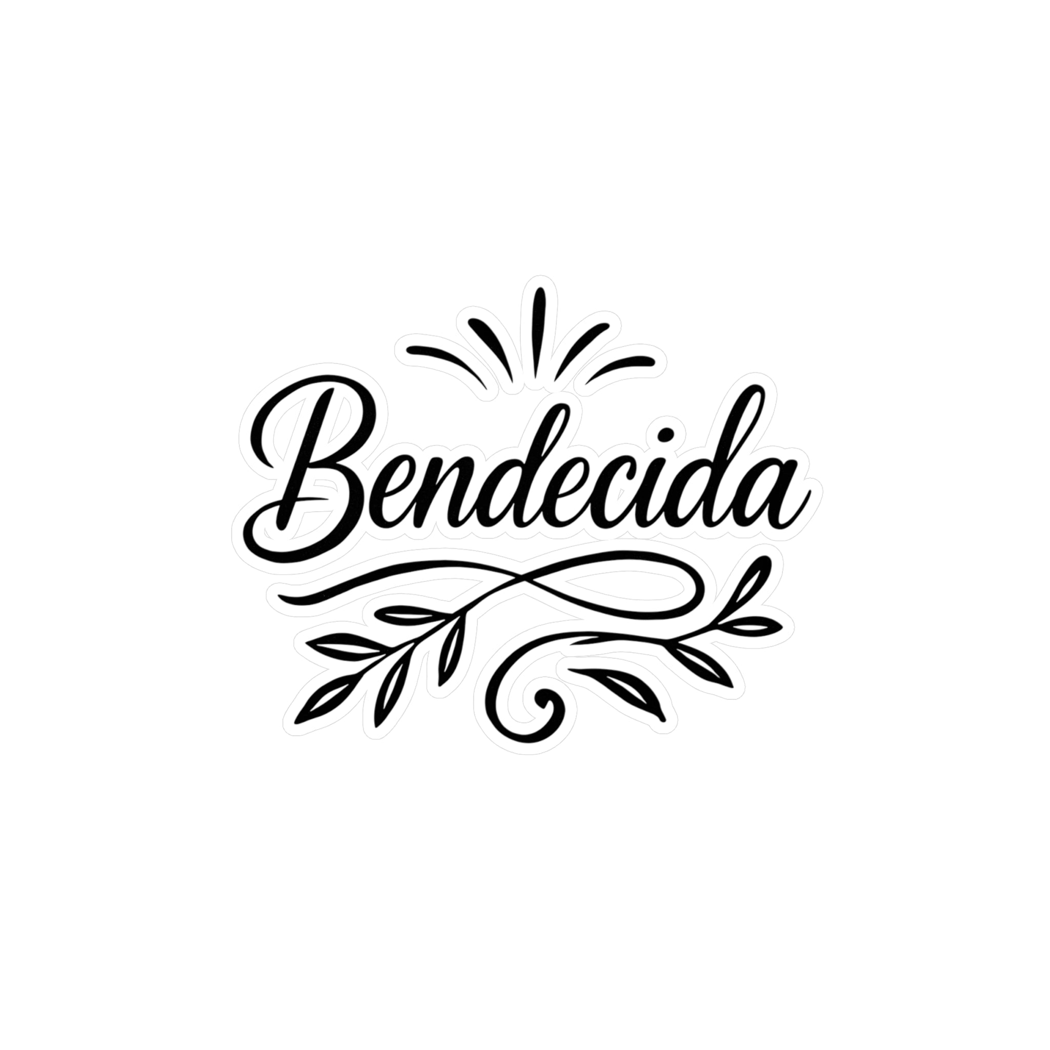 Bendecida | Kiss-Cut Vinyl Sticker