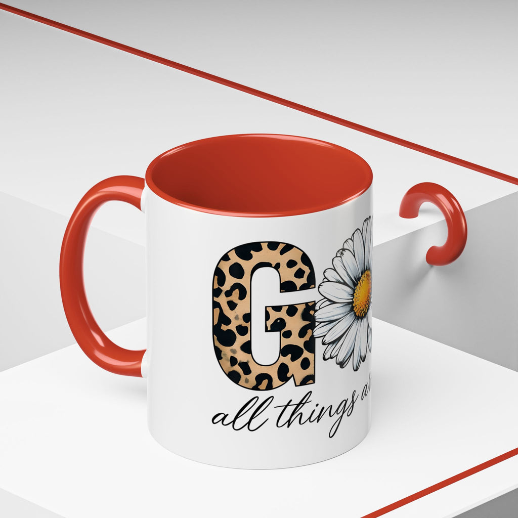 God all things are possible | Coffee Mug