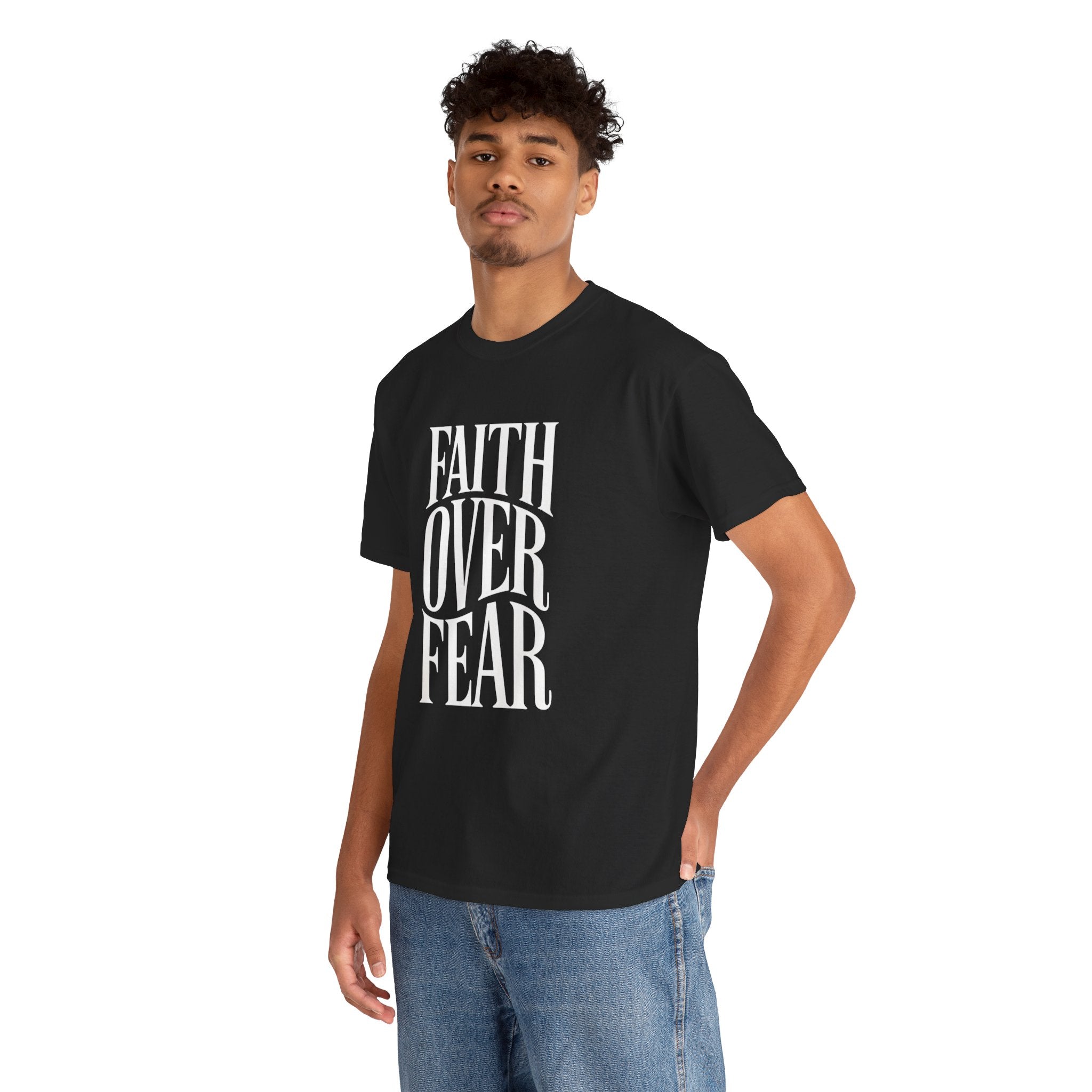 Faith Over Fear | Unisex Cotton Tee