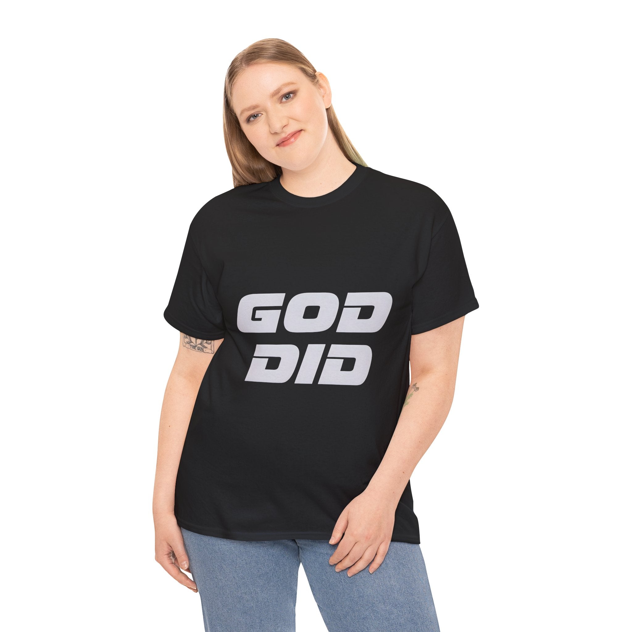 God Did | Unisex Heavy Cotton Tee
