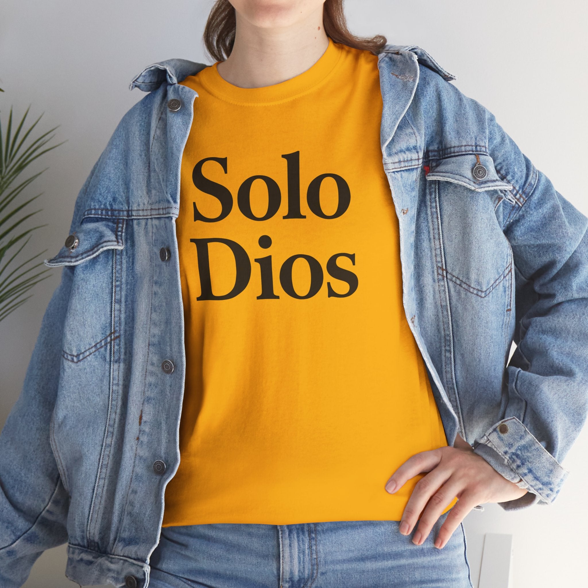 Solo Dios (Only God) | Unisex Cotton Tee