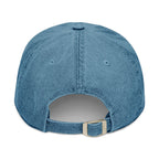 Amor y Paz (Love & Peace) | Embroidered Denim Hat