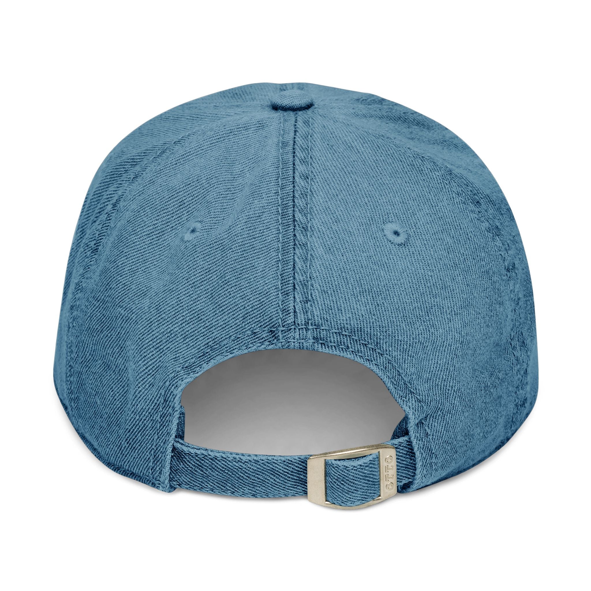 Amor y Paz (Love & Peace) | Embroidered Denim Hat