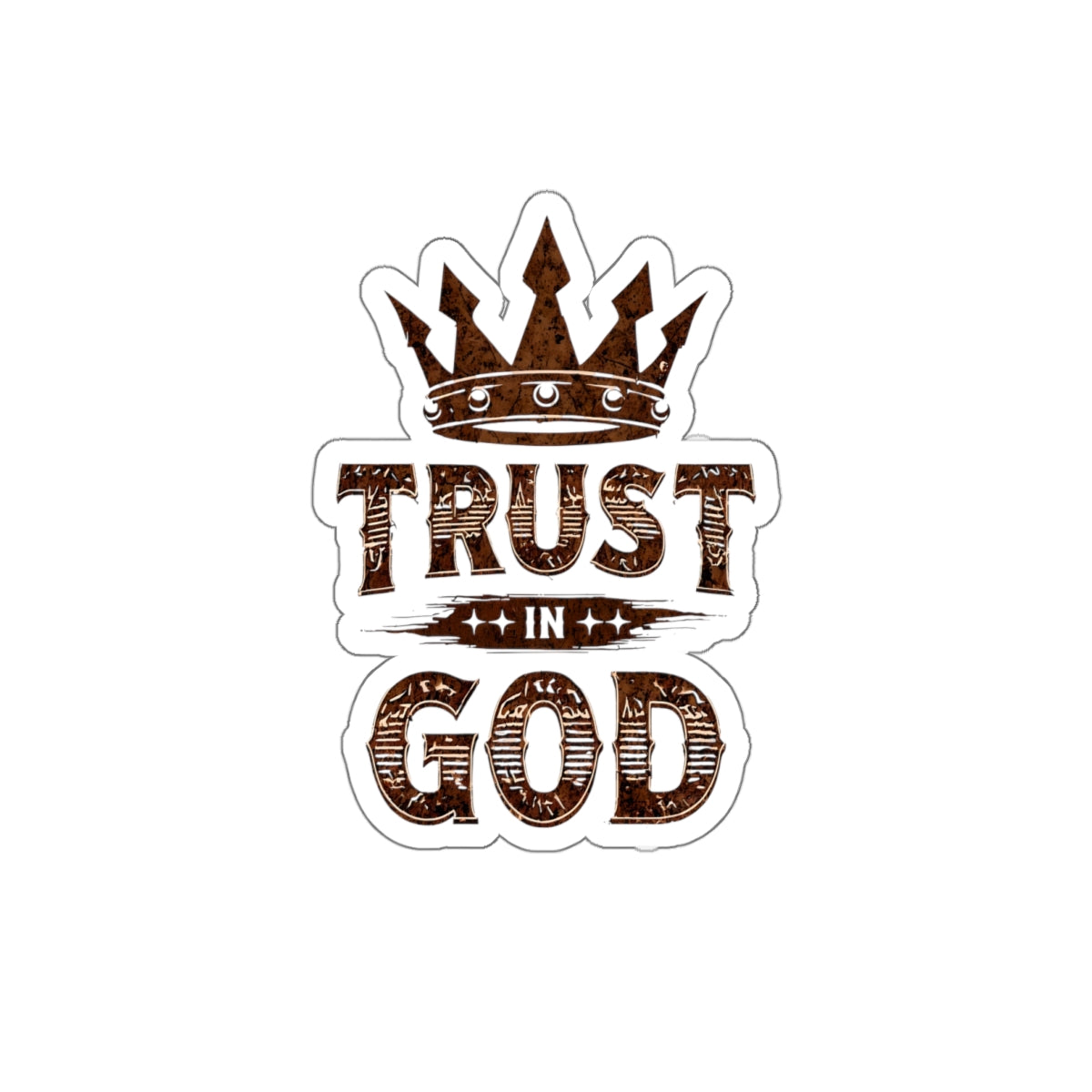Trust in God Die-Cut Stickers