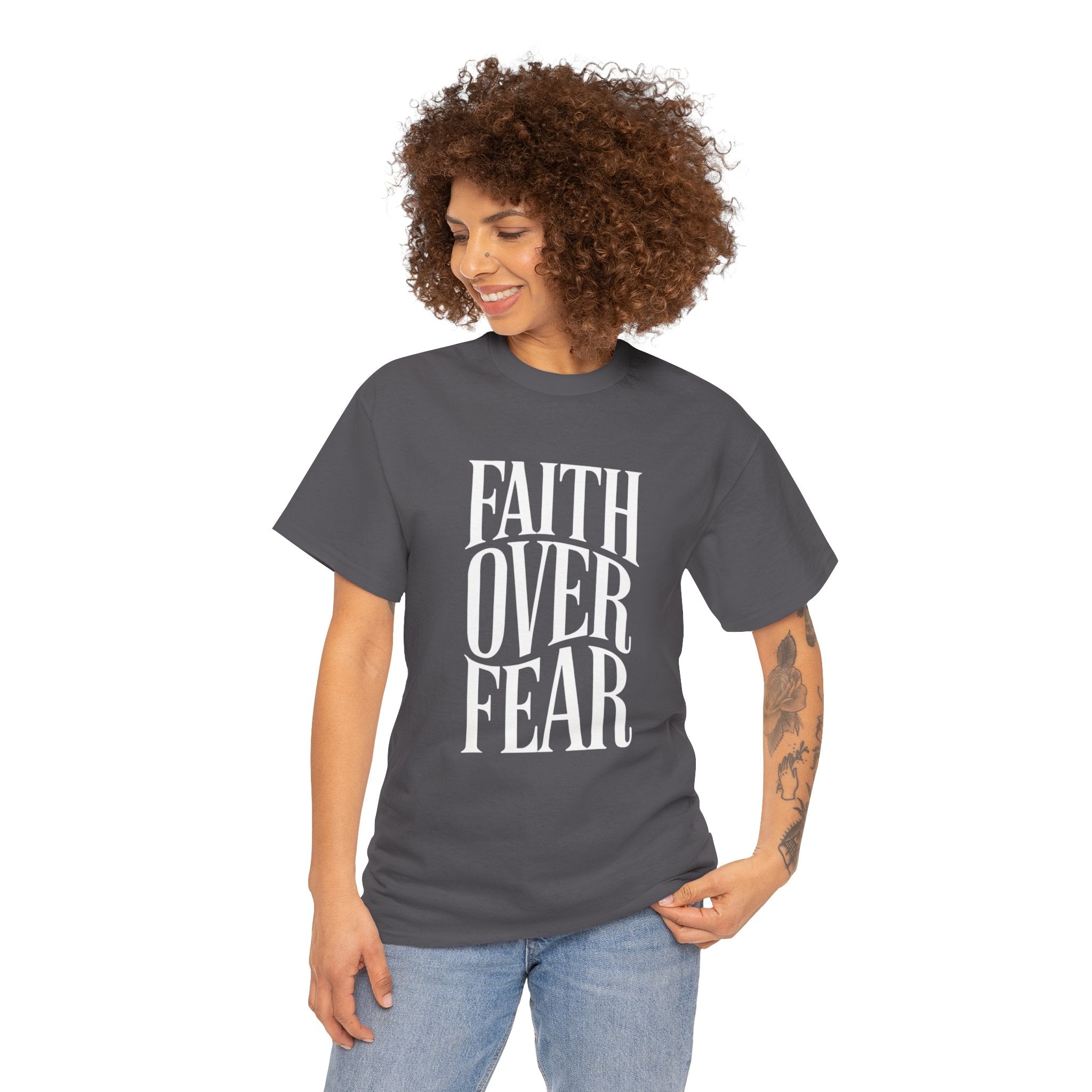 Faith Over Fear | Unisex Cotton Tee