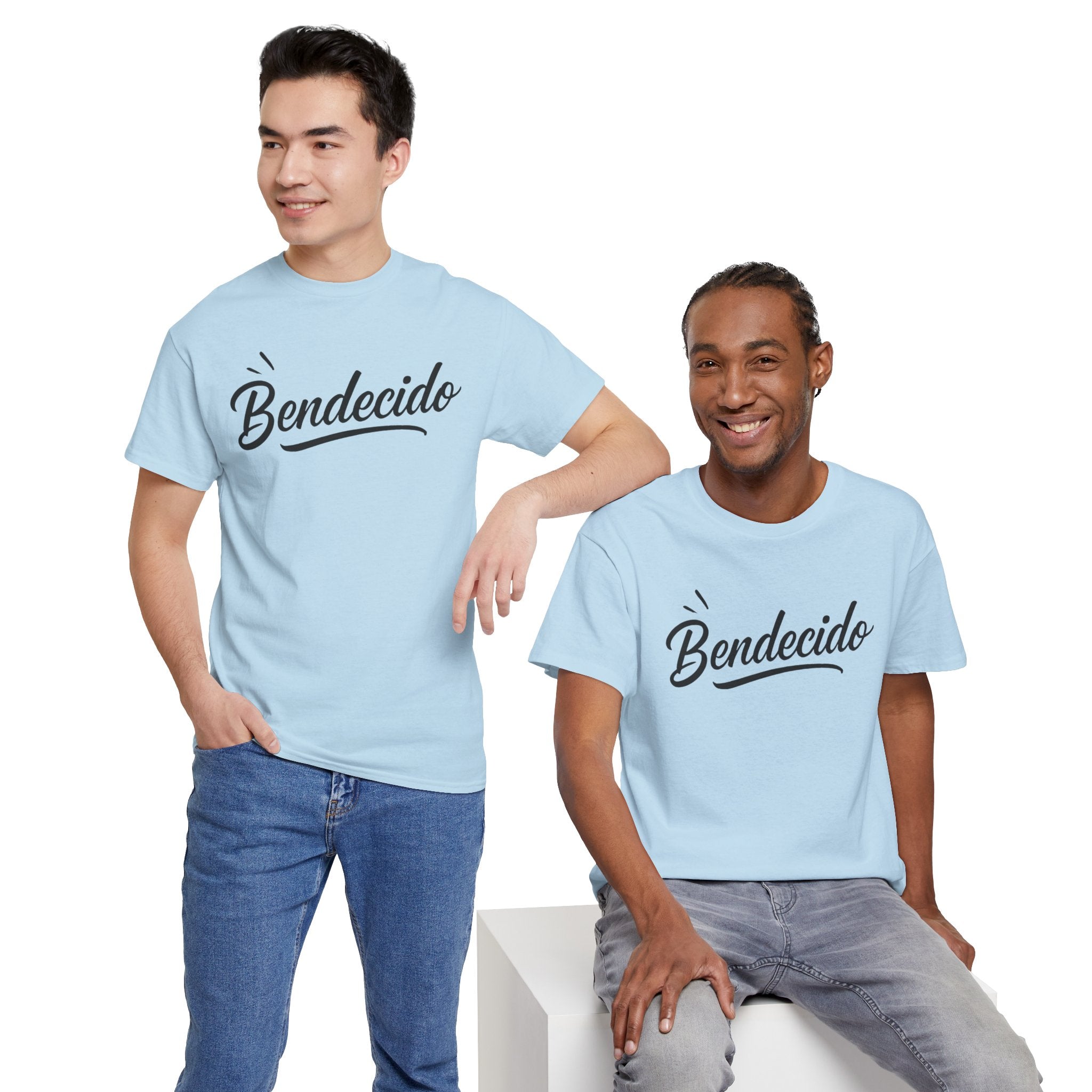 Bendecido (Blessed masculine) | Unisex Heavy Cotton Tee
