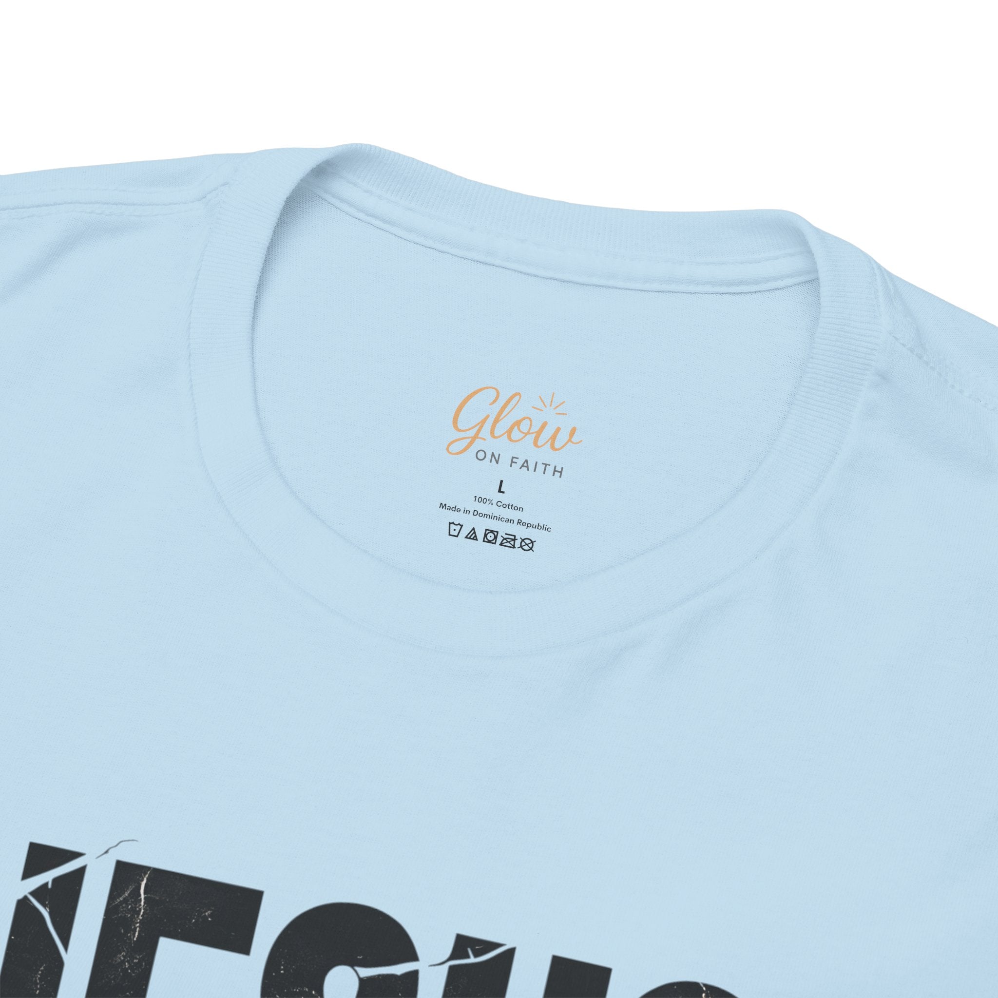 Jesus Never Fails | Unisex Heavy Cotton Tee