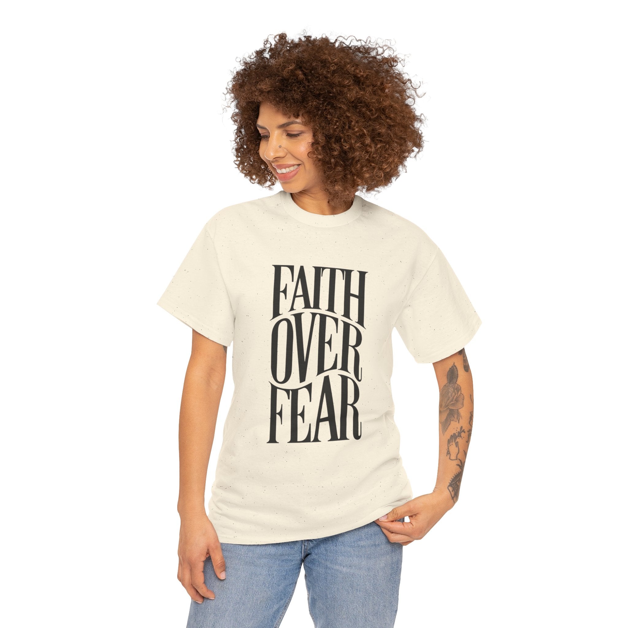 Faith Over Fear | Unisex Cotton Tee