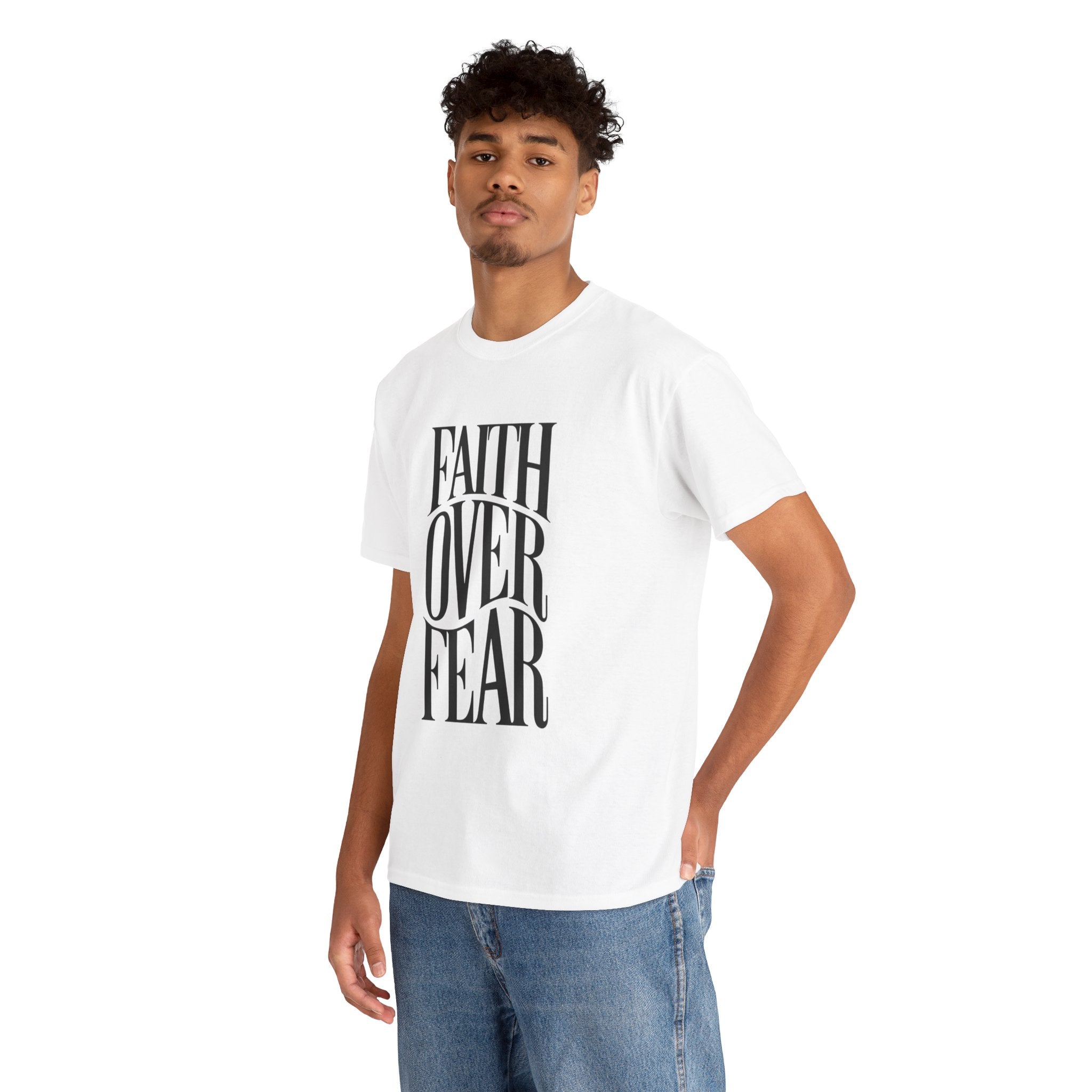 Faith Over Fear | Unisex Cotton Tee
