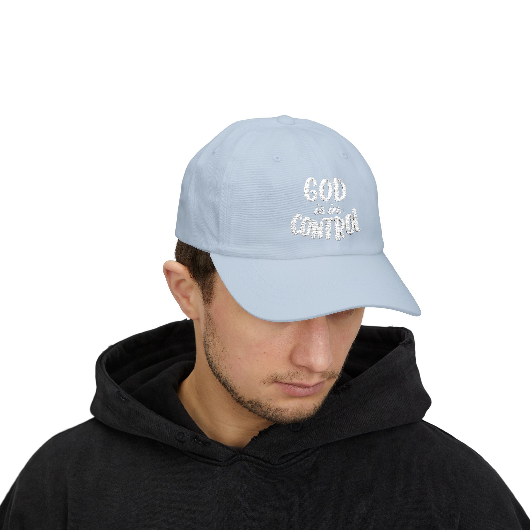 God Is In Control | Classic Dad Cap