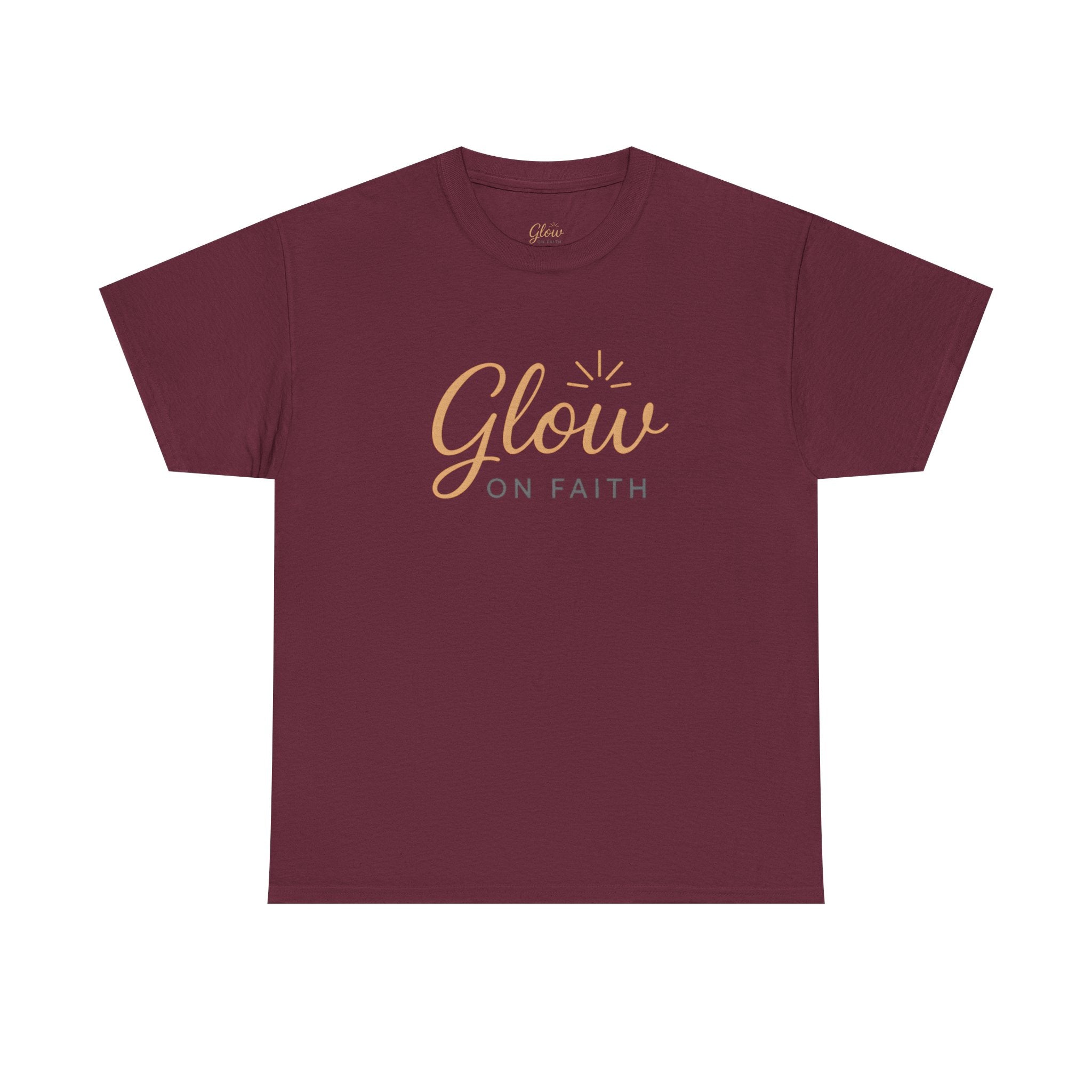 Glow on Faith | Unisex Heavy Cotton Tee