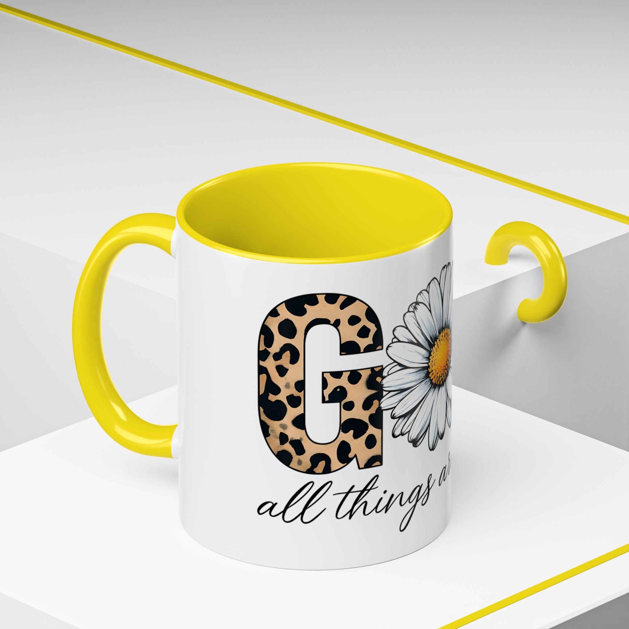 God all things are possible | Coffee Mug