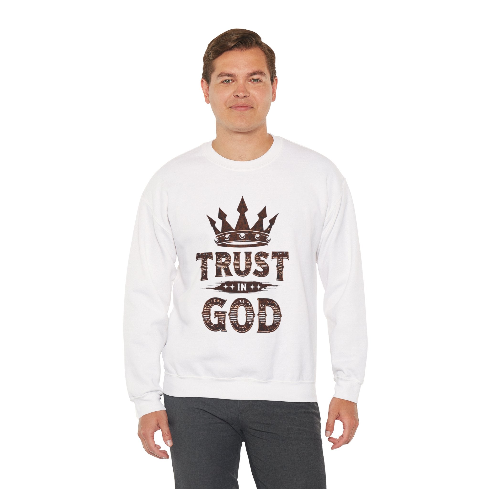 Trust in God | Unisex Crewneck Sweatshirt