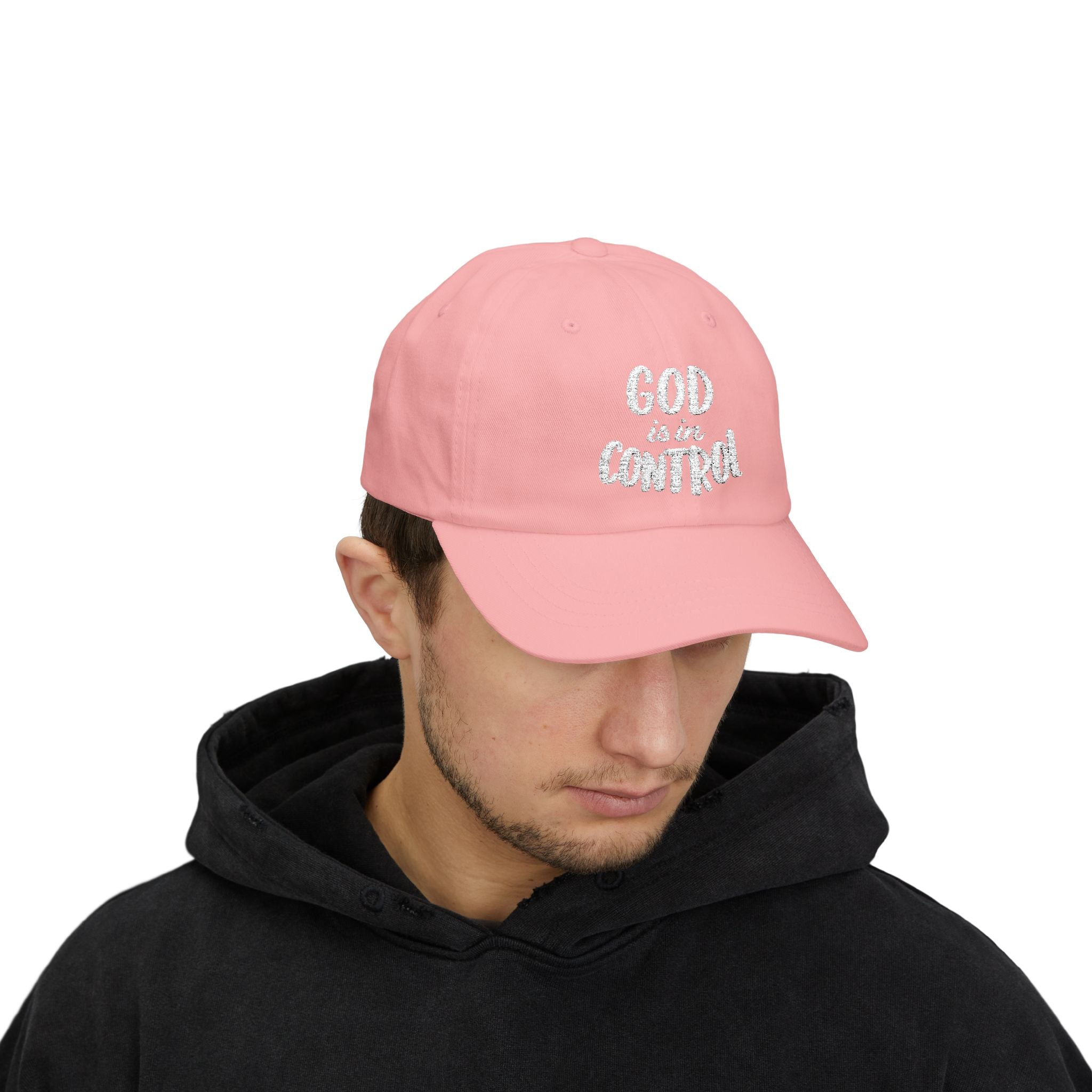 God Is In Control | Classic Dad Cap