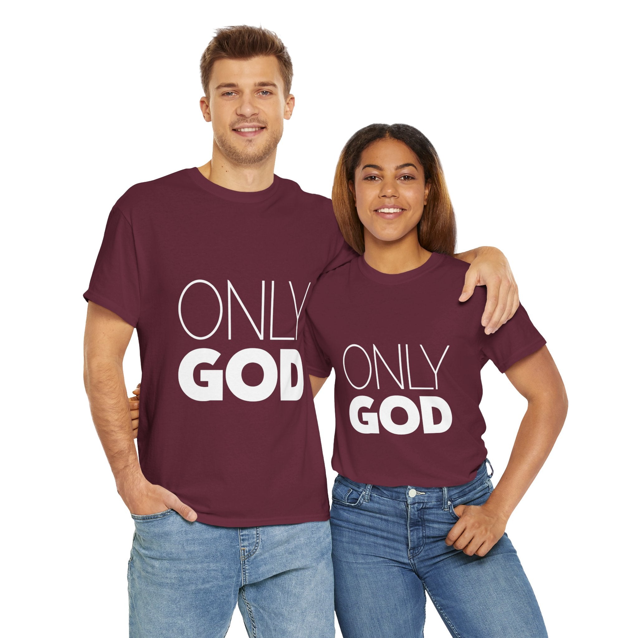 Only God | Unisex Heavy Cotton Tee