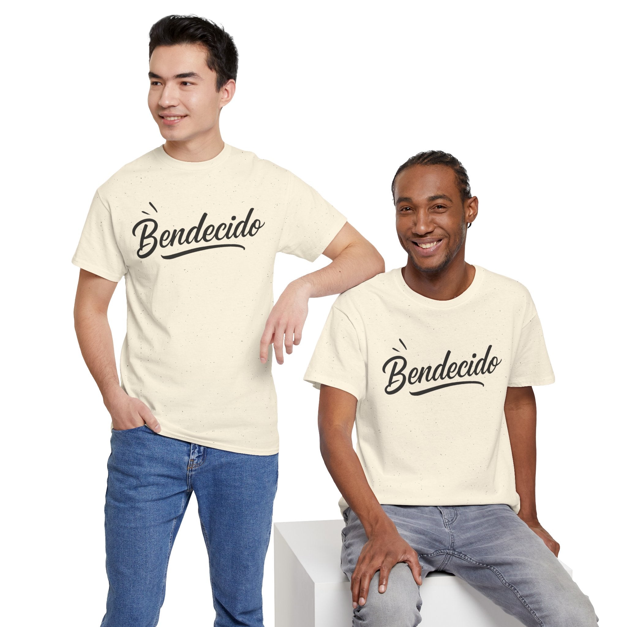 Bendecido (Blessed masculine) | Unisex Heavy Cotton Tee