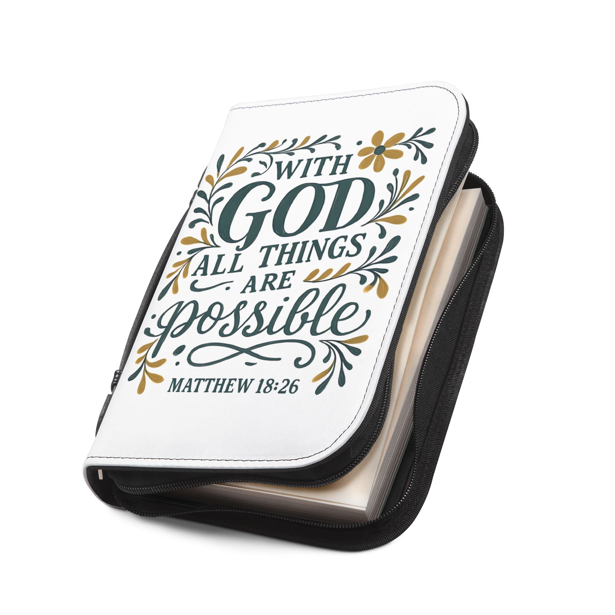 With God all things are possible. – Matthew 19:26 | Bible Cover