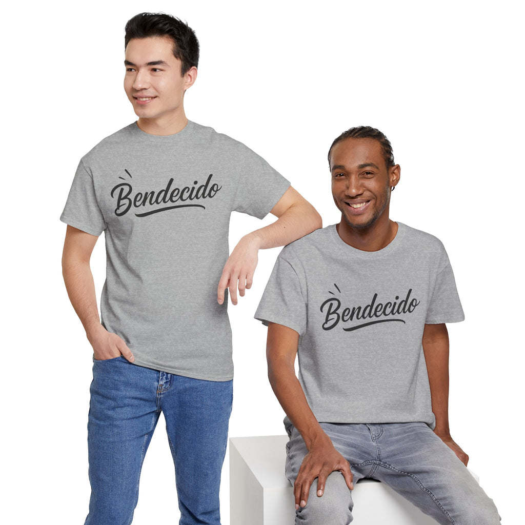 Bendecido (Blessed masculine) | Unisex Heavy Cotton Tee