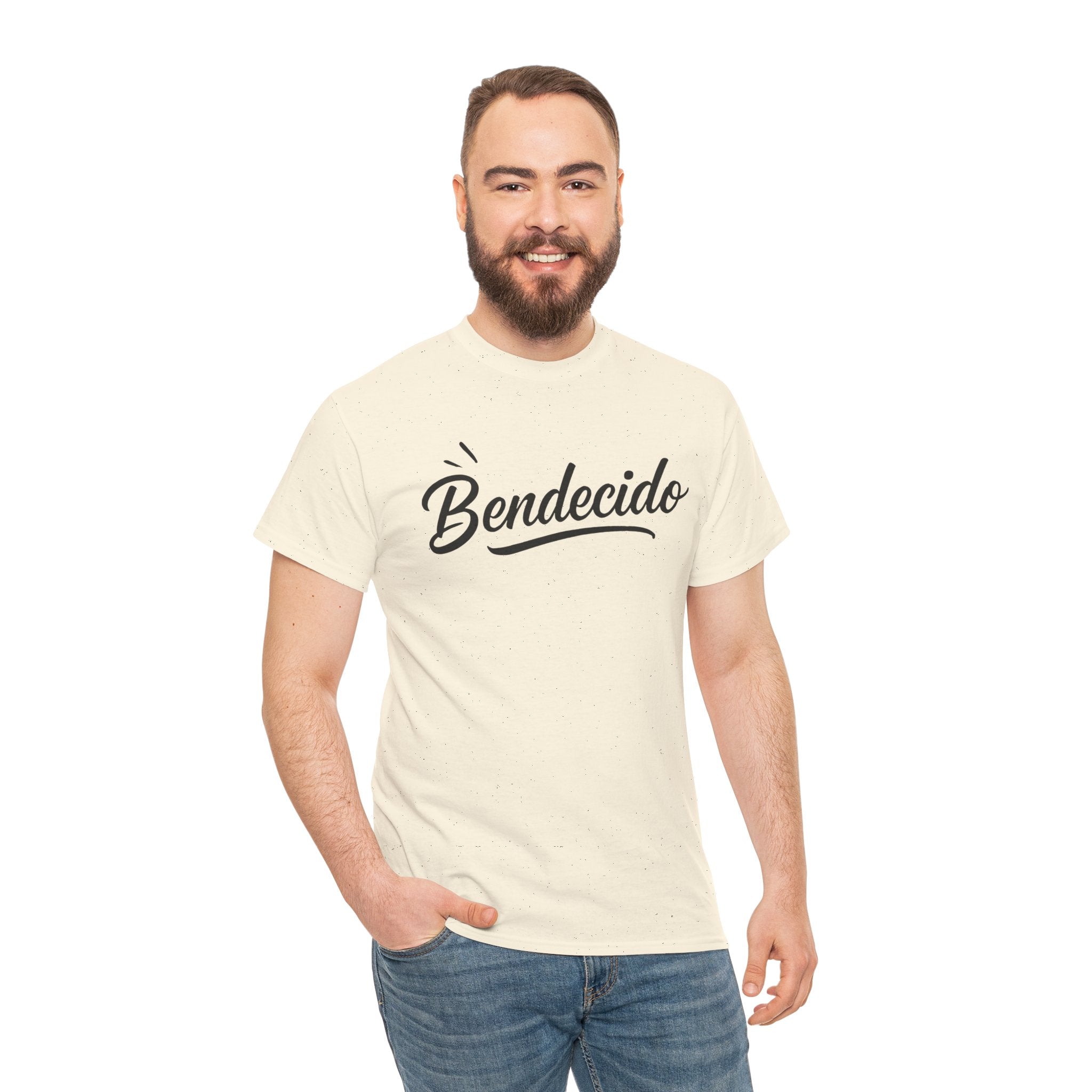 Bendecido (Blessed masculine) | Unisex Heavy Cotton Tee