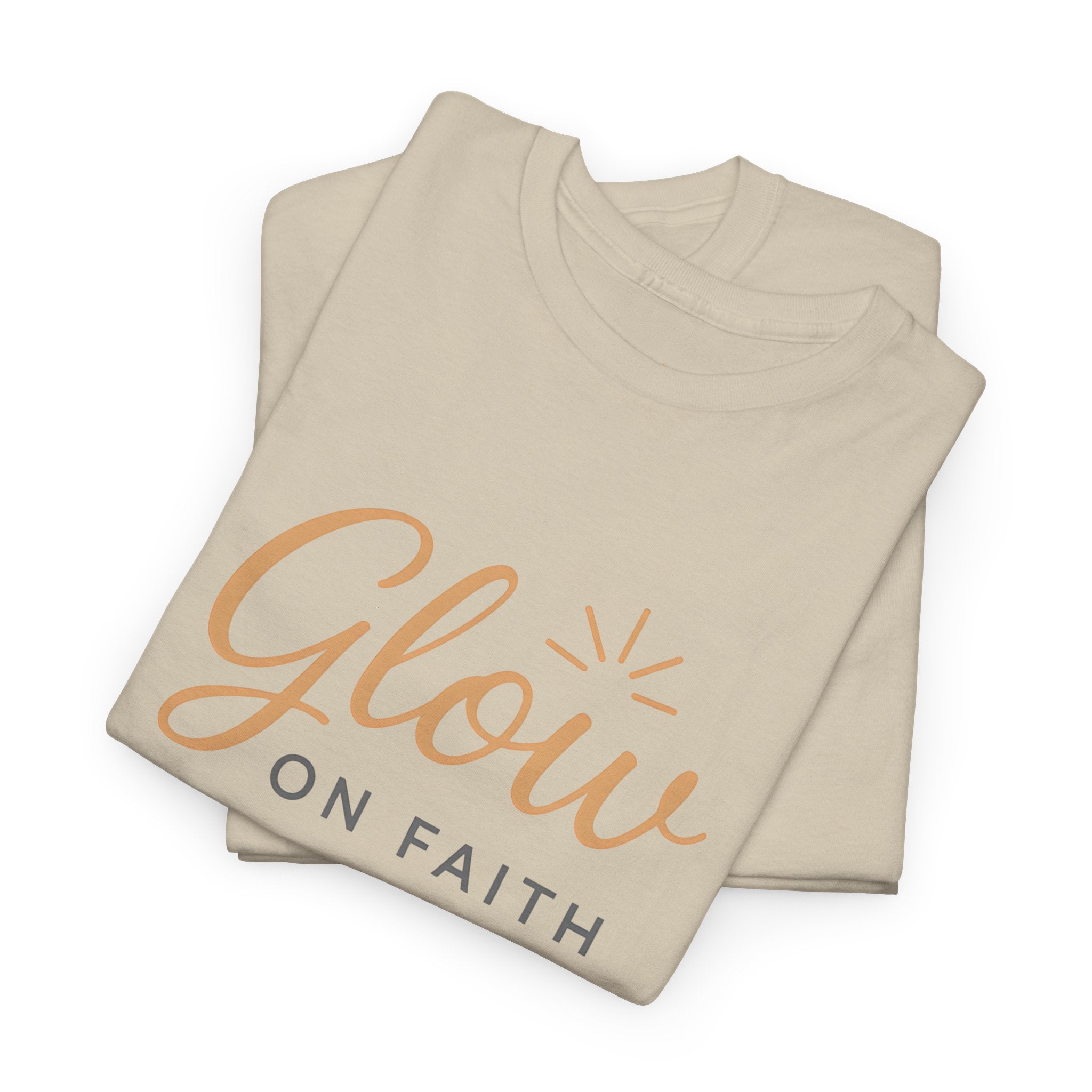 Glow on Faith | Unisex Heavy Cotton Tee