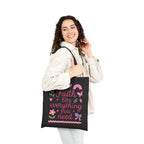 Faith fits everything you need. | Cotton Canvas Tote Bag