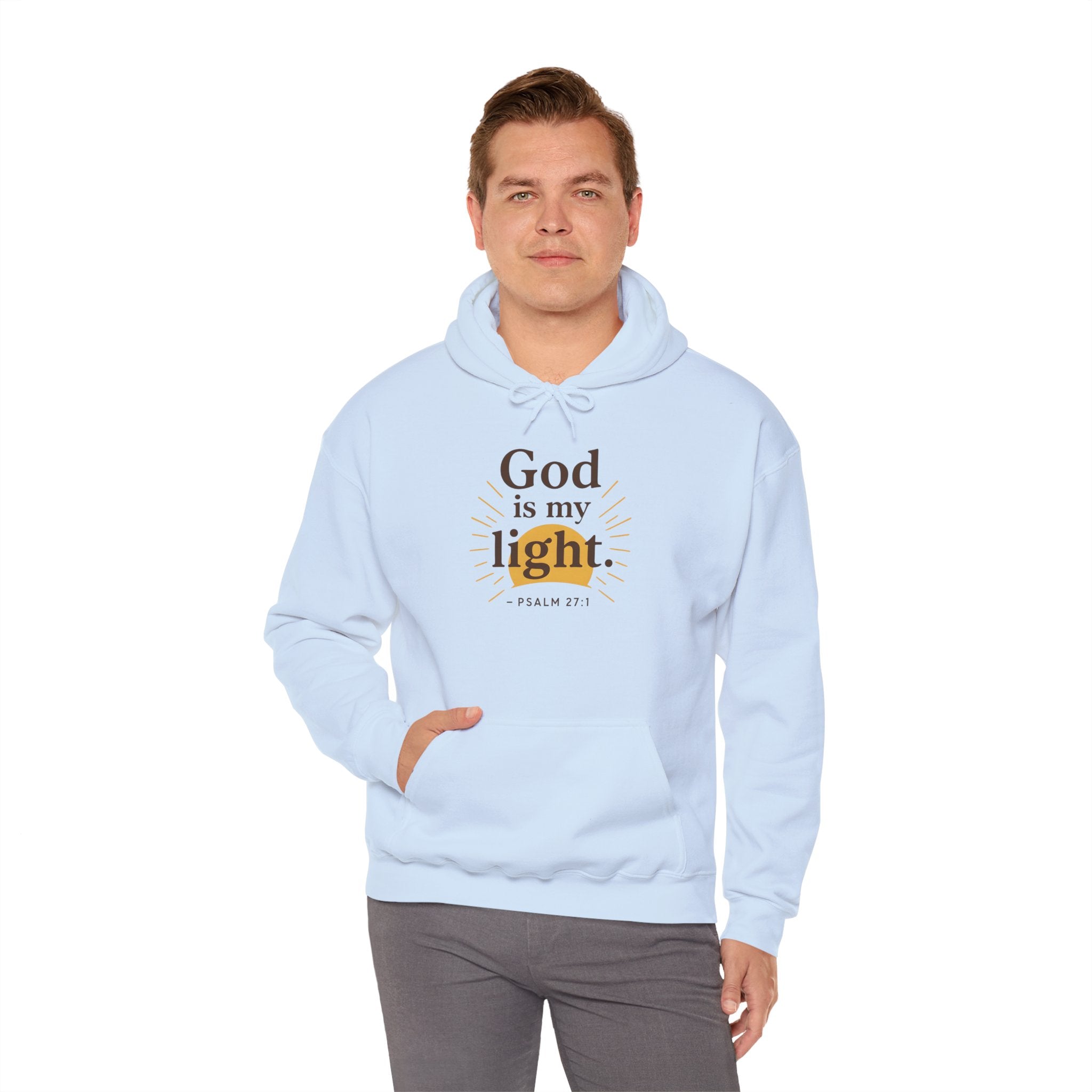 God is My Light | Unisex Hooded Sweatshirt