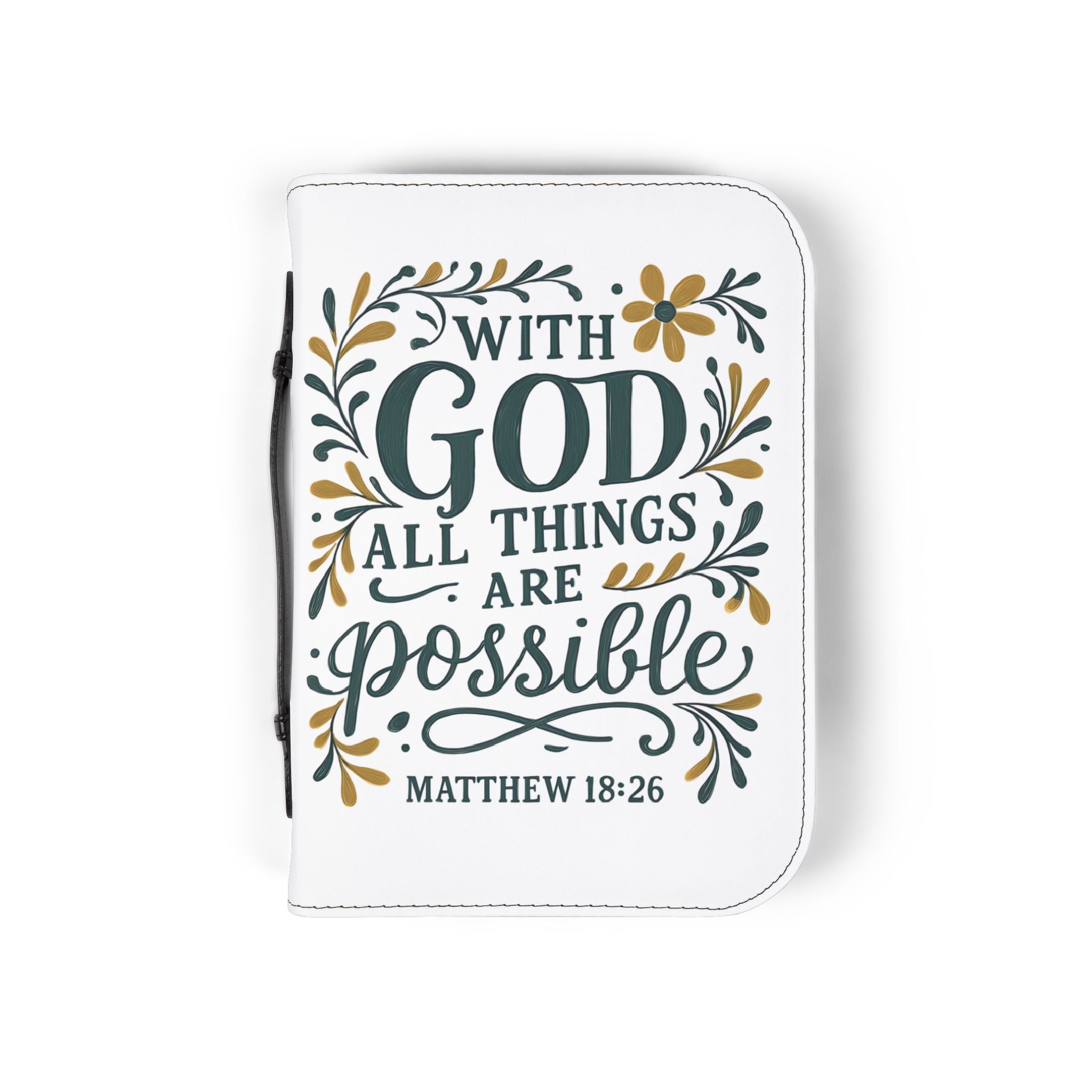 With God all things are possible. – Matthew 19:26 | Bible Cover
