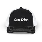 Con Dios | Embroidered Snapback Trucker Cap
