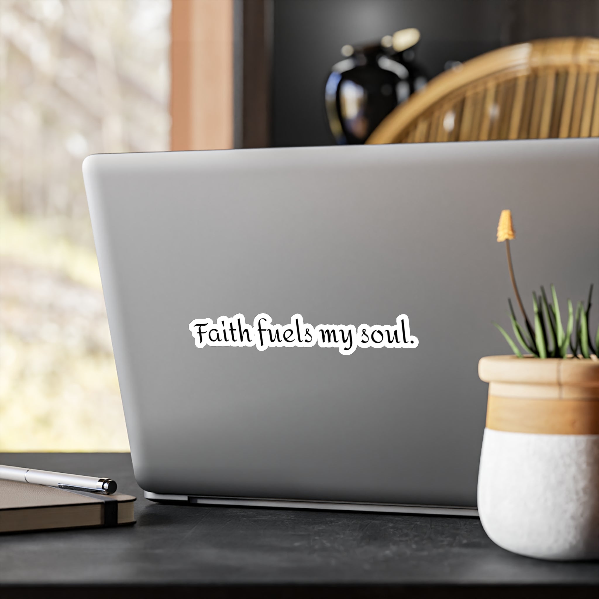 Faith fuels my soul. | Vinyl Sticker