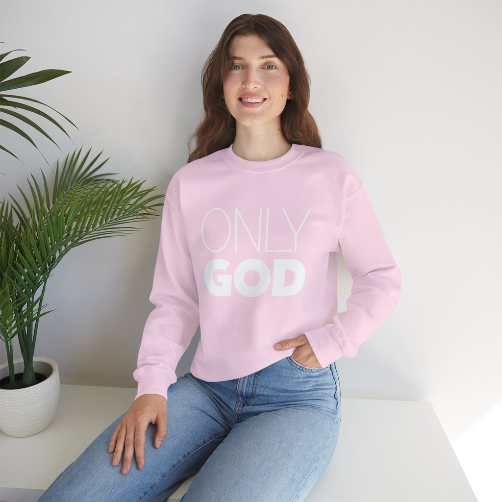 Only God | Unisex Heavy Blend™ Crewneck Sweatshirt