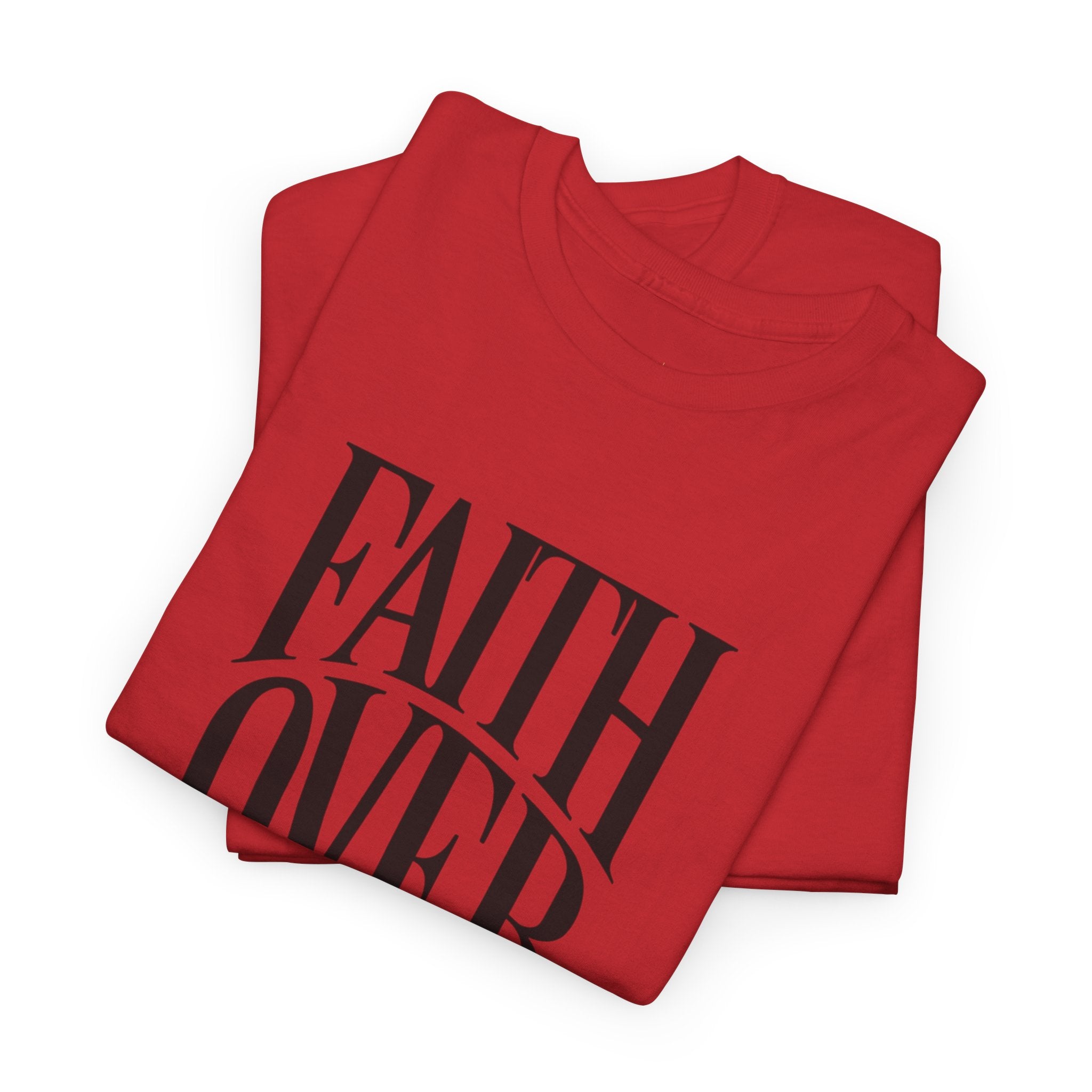 Faith Over Fear | Unisex Cotton Tee